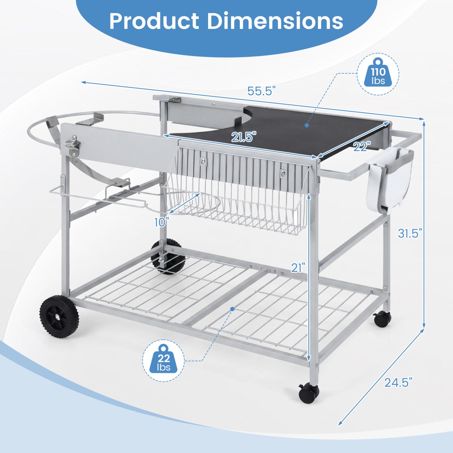 Slickblue D-CO-KD49321PN Tabletop-Grills - View #7