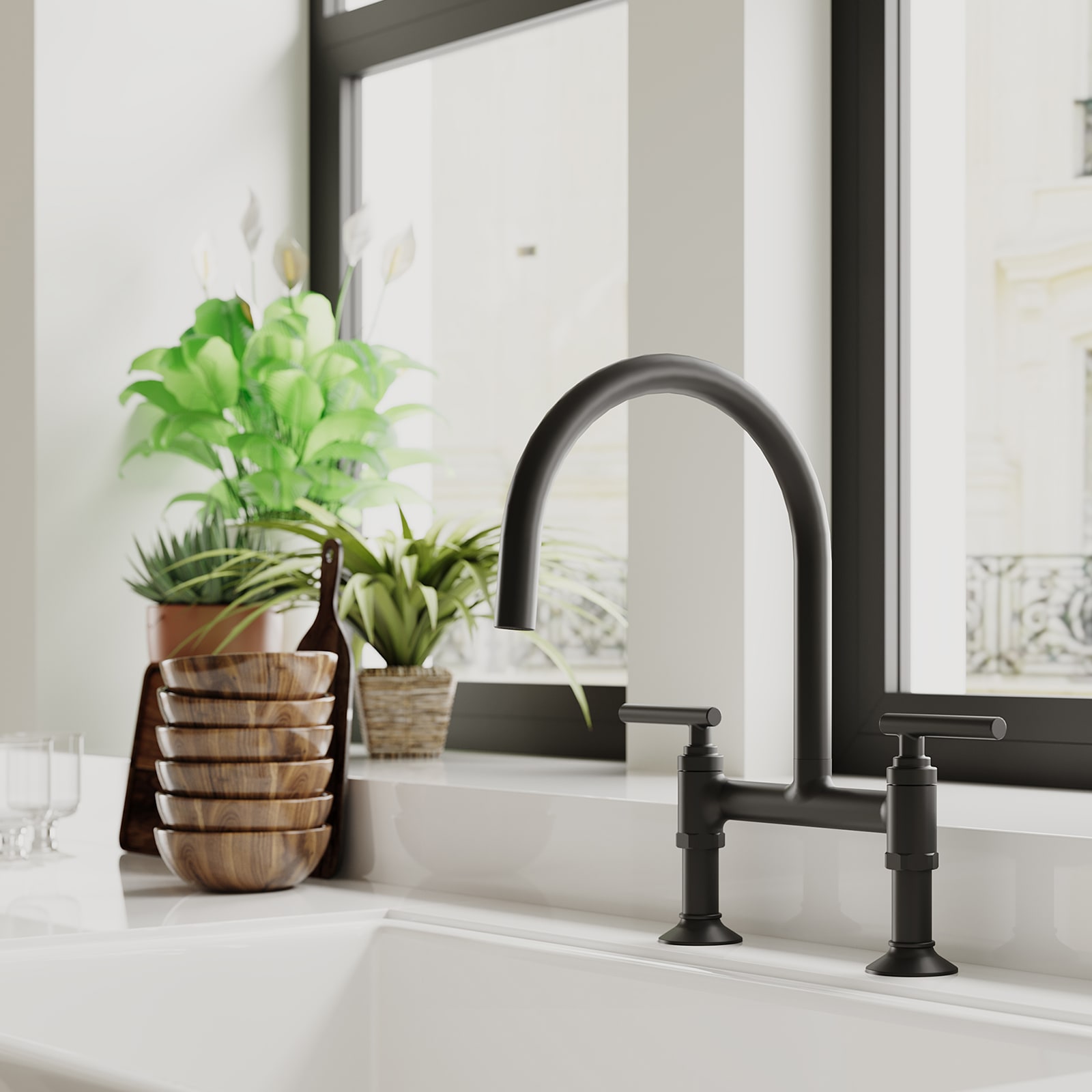 BWE C-4079-B Kitchen-Faucets - View #2