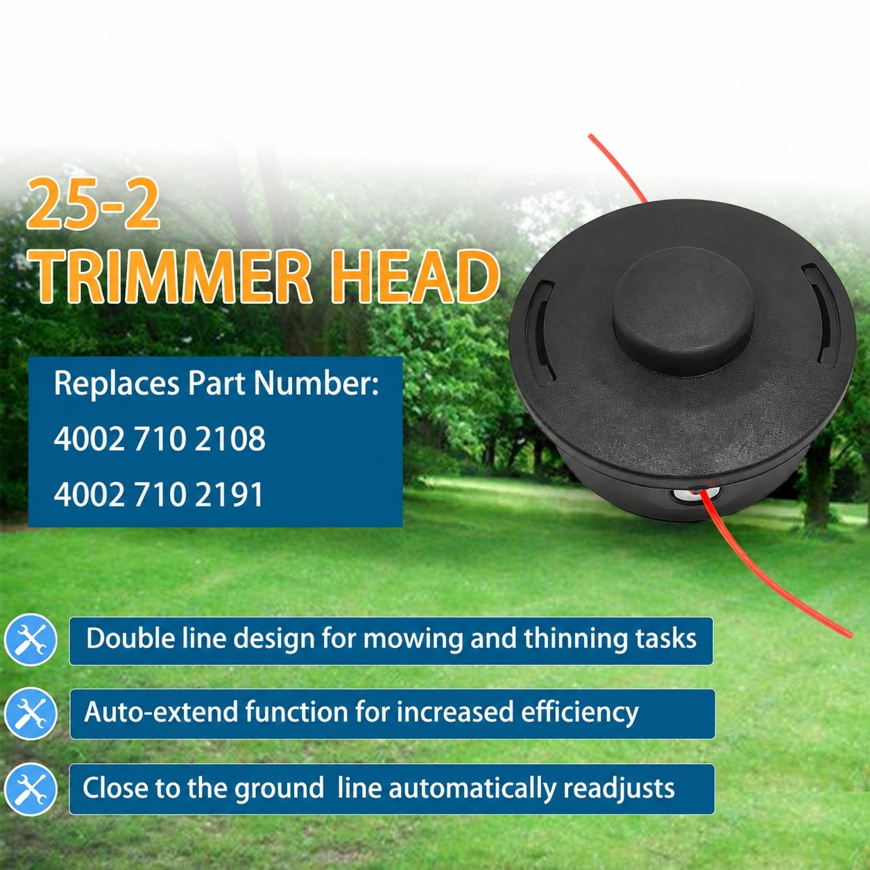 CYIKE LCY0820G099 String-Trimmer-Replacement-Heads - View #2