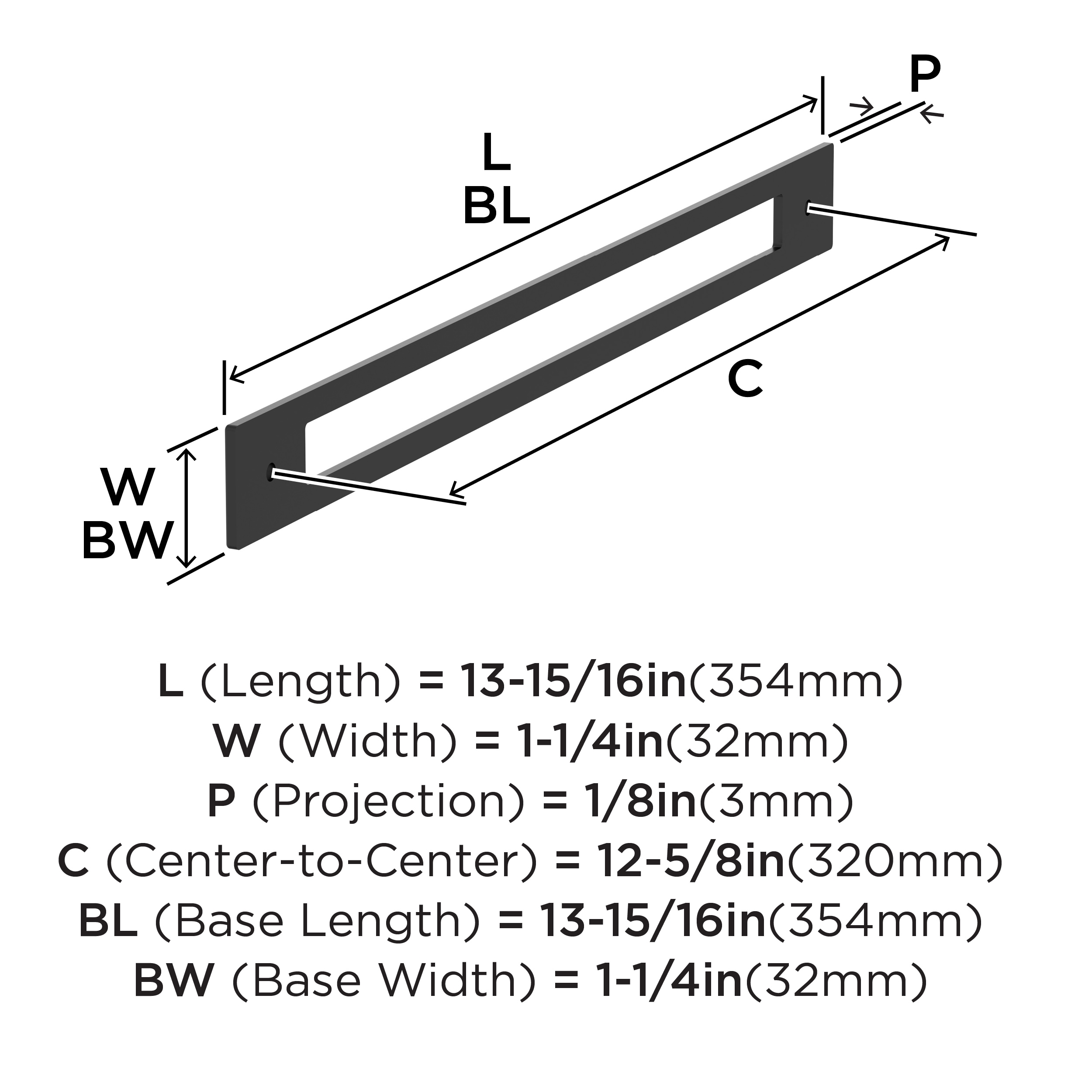 Amerock BP37788MB Drawer-Hardware - View #4