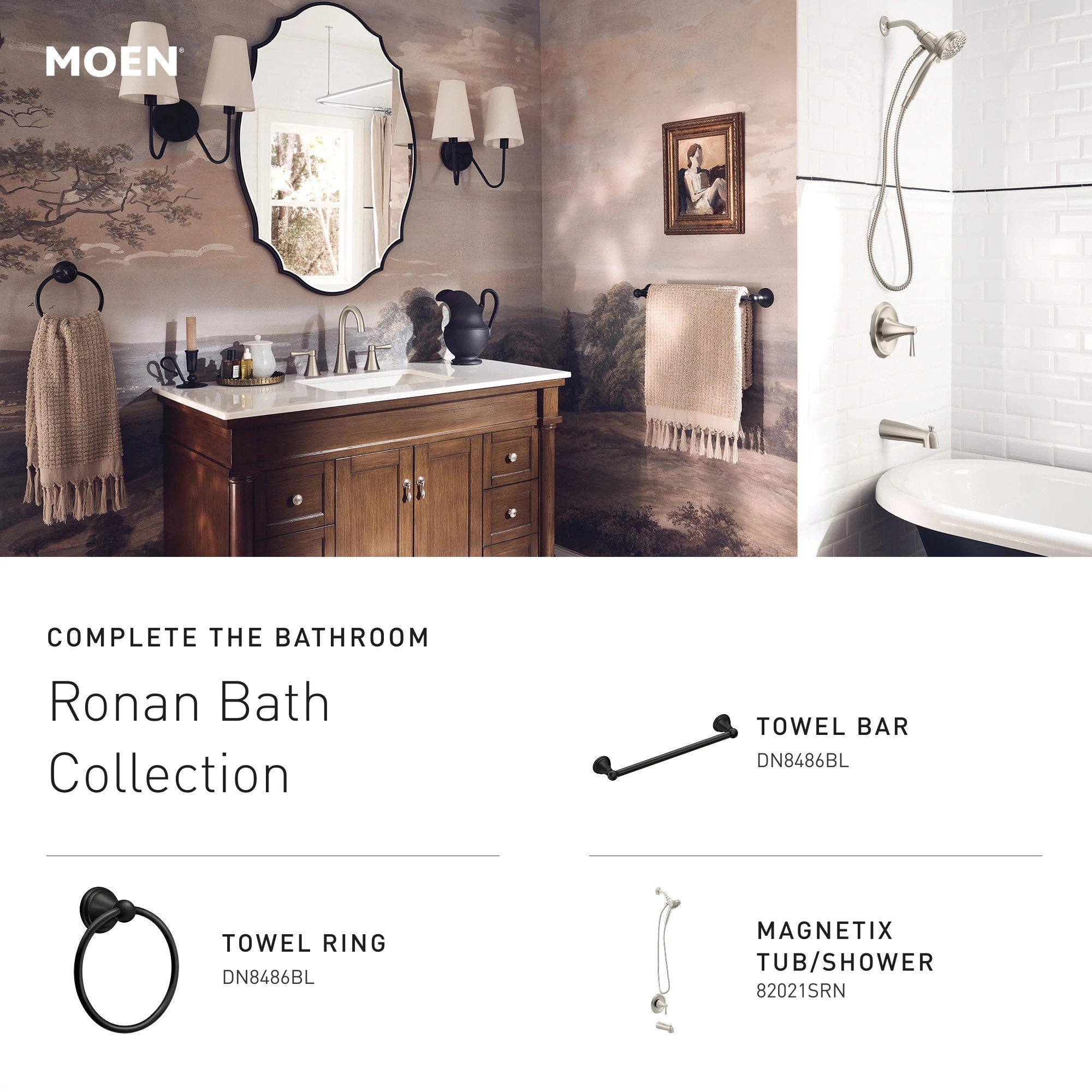Moen 82021SRN Tub-Shower-Faucets - View #8