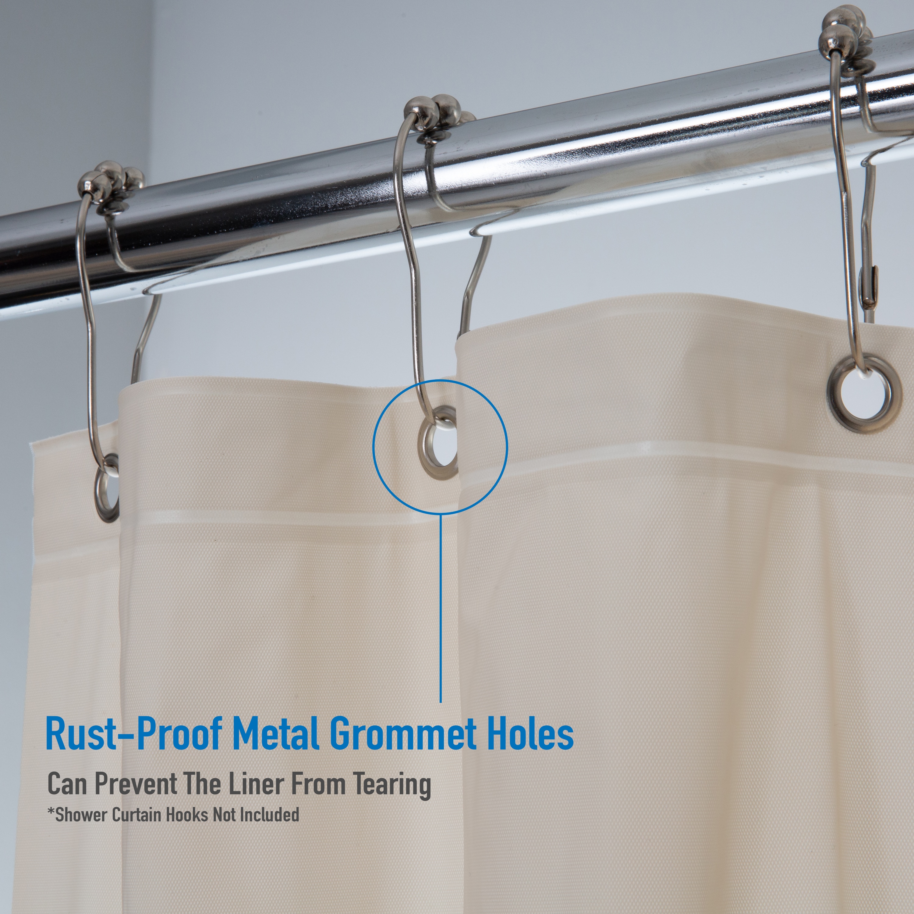 Bath Bliss 5852 Shower-Curtains-Liners - View #3