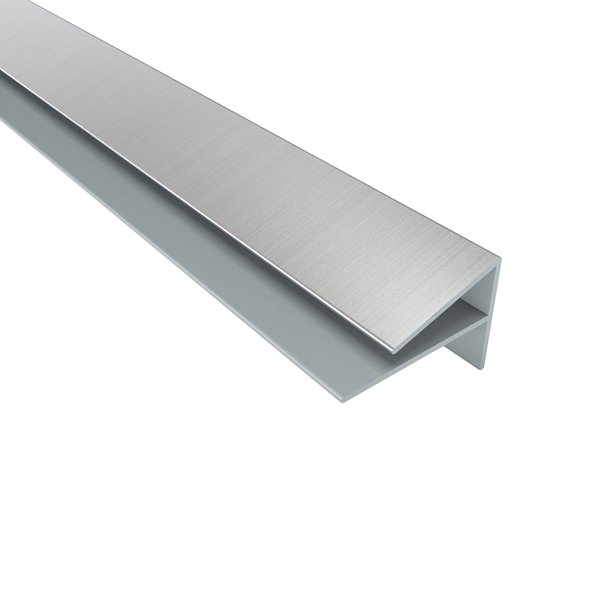 ECK-K Stainless Steel 2 in. x 8 ft. 2-1/2 in. Metal Corner Tile Edging Trim