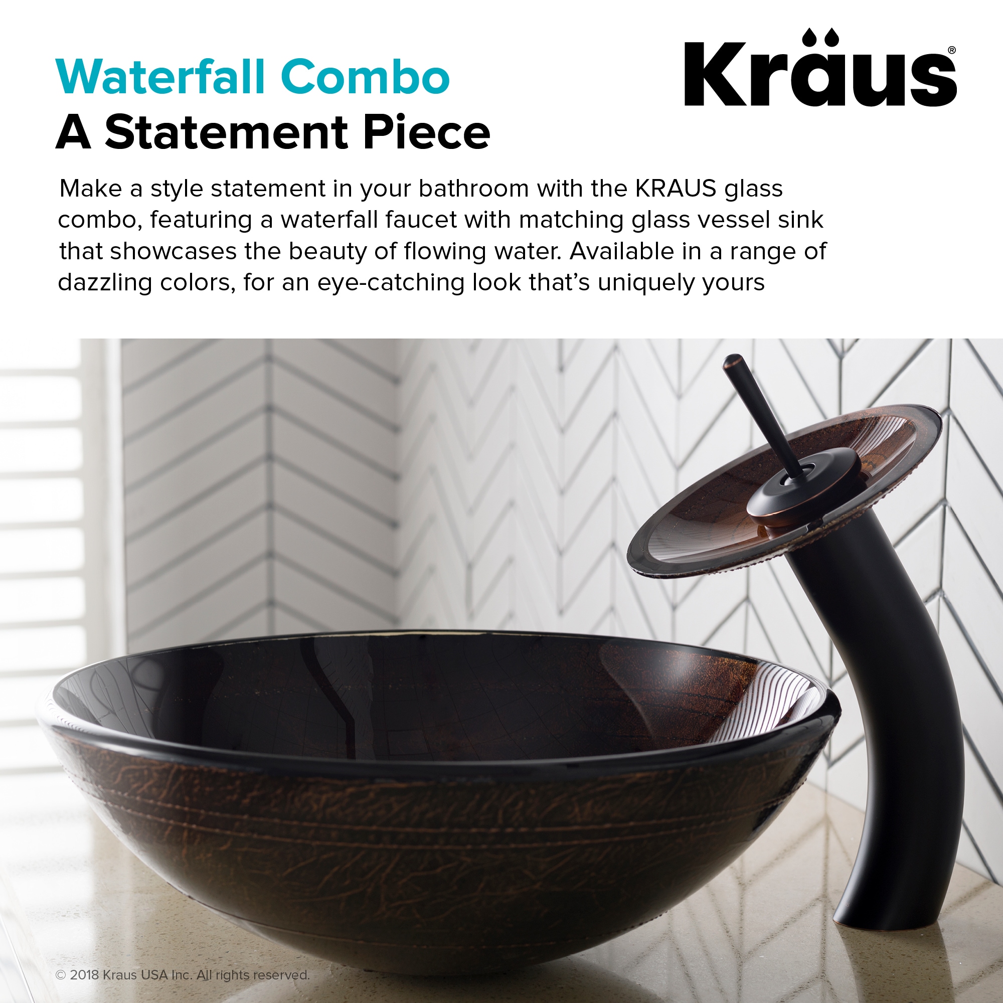 Kraus C-GV-580-12MM-10ORB Bath-Sink - View #7