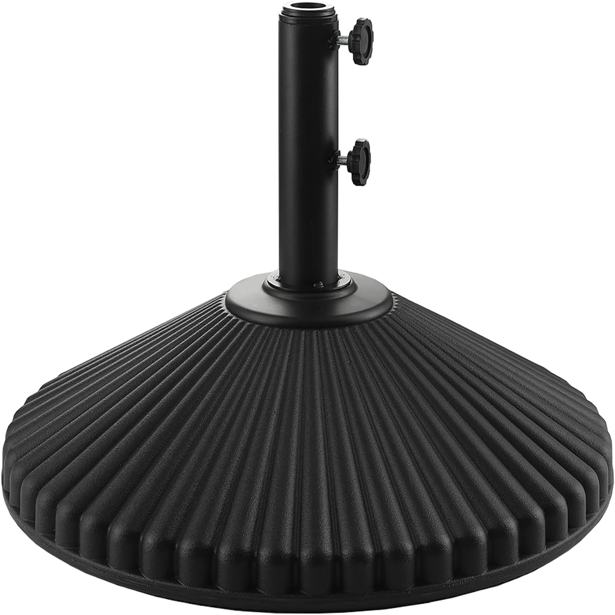 CASAINC 23in Outdoor Round Umbrella Stand Water and Sand Umbrella Base ...