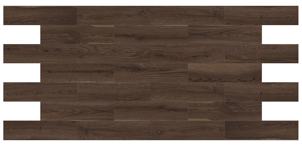 allen + roth 5092104 Shed Cappuccino 6-in x 24-in Matte Ceramic Wood Look Floor and Wall Tile (0.96-sq. ft/ Piece)