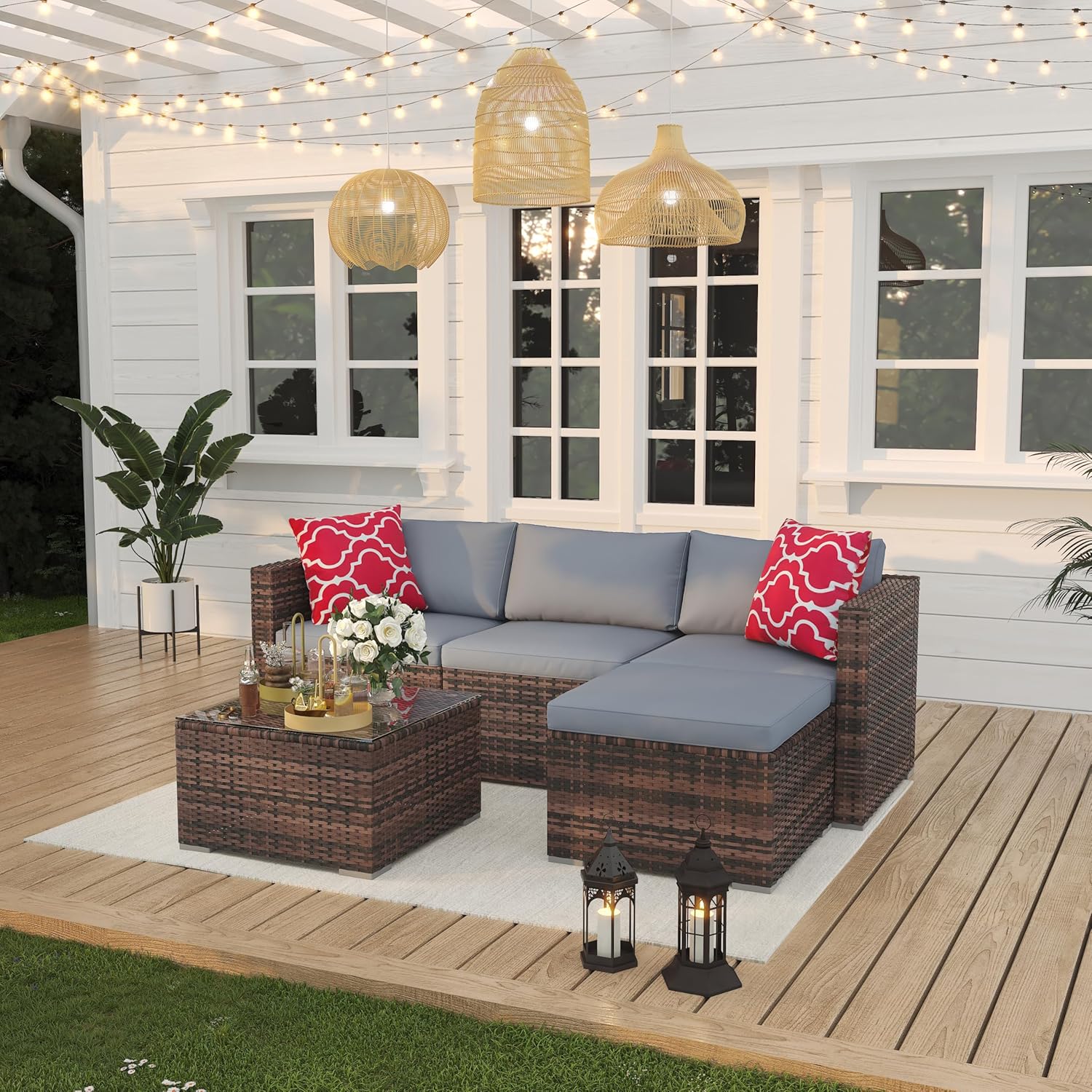 Qeetex LHF-DYQ-PHO-34UKRUP7 Patio-Dining-Sets - View #3
