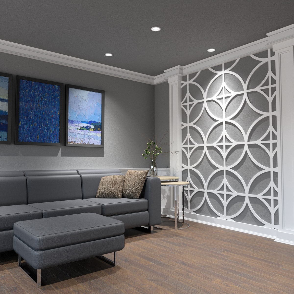Ekena Millwork WALP24X24CRO Wall-Panels - View #4