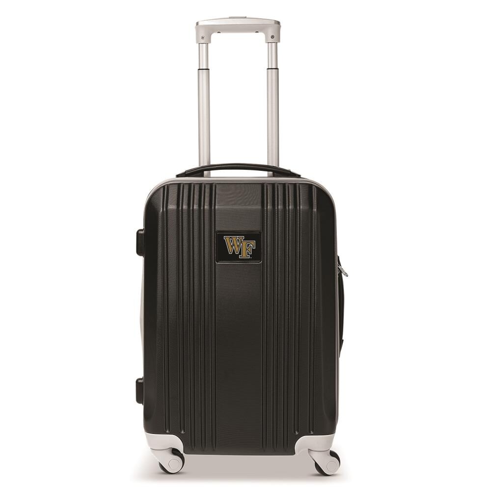 Mojo Licensing CLWFL208_BLACK Wake Forest Demon Deacons 23.25 x 15.5 x 9.75 Black Polycarbonate Hardshell Carry-on bag