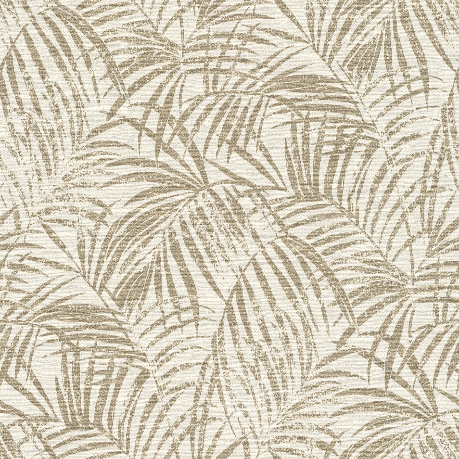 Advantage 4035-832174 Windsong 57.5-Sq. Feet Neutral Vinyl Textured Ivy/Vines 3D Unpasted Wallpaper