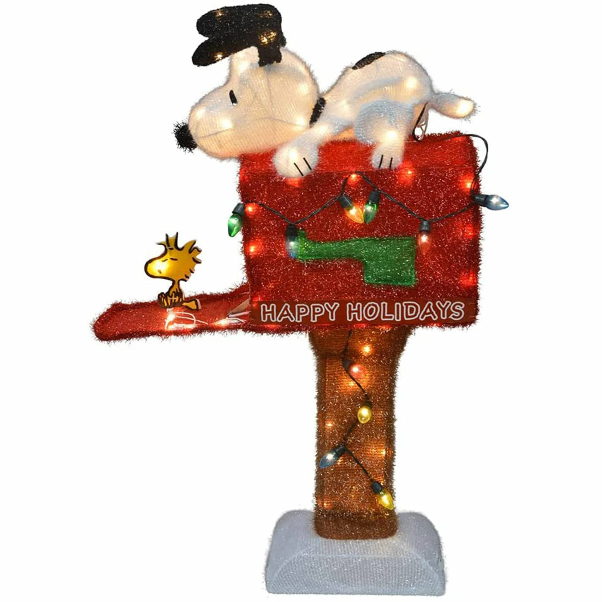 Peanuts Gang & Snoopy WINTER FUN Building A Snowman 5.12 Figure