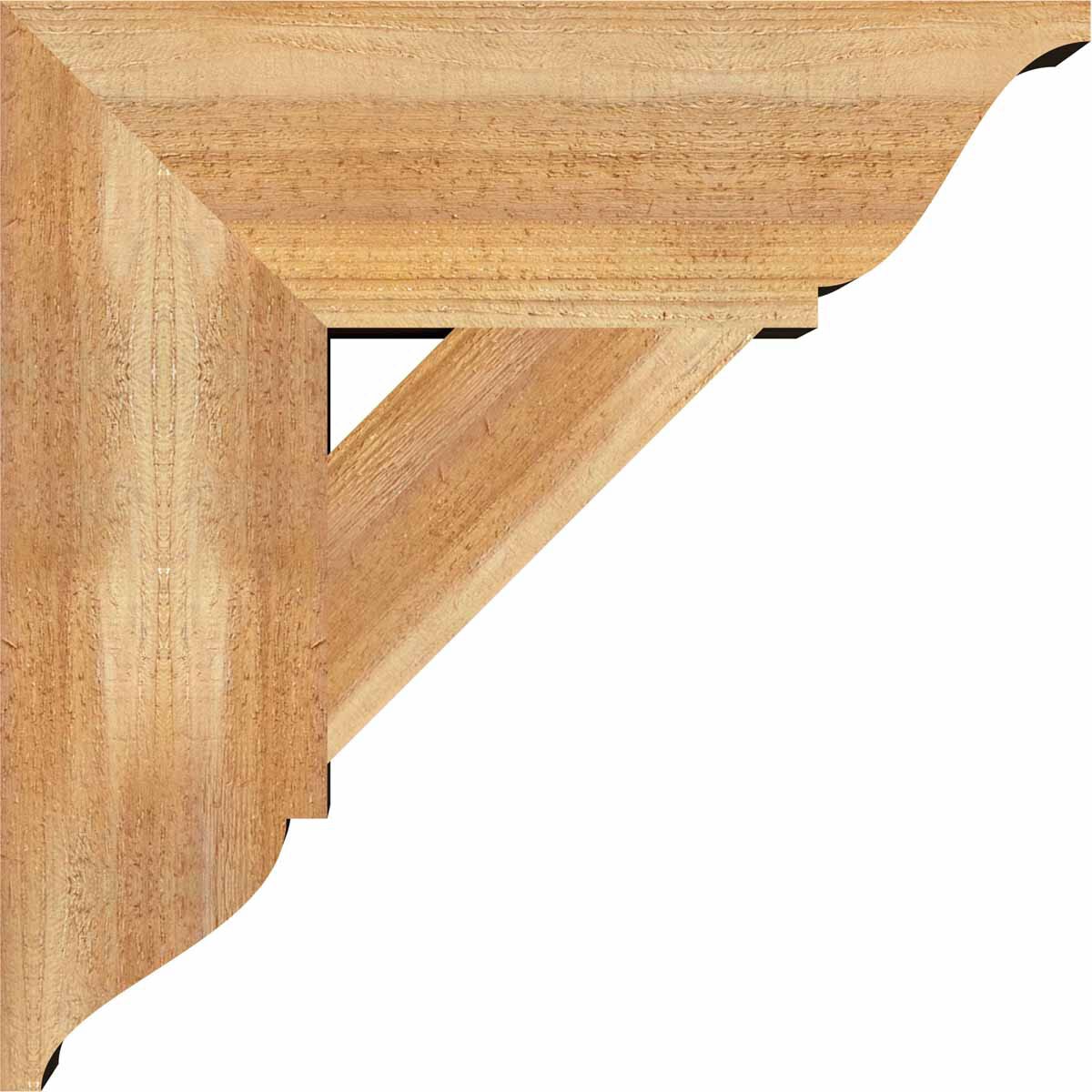Ekena Millwork BKT06X20X20TRA01RWR Exterior-Brackets-Braces - View #3