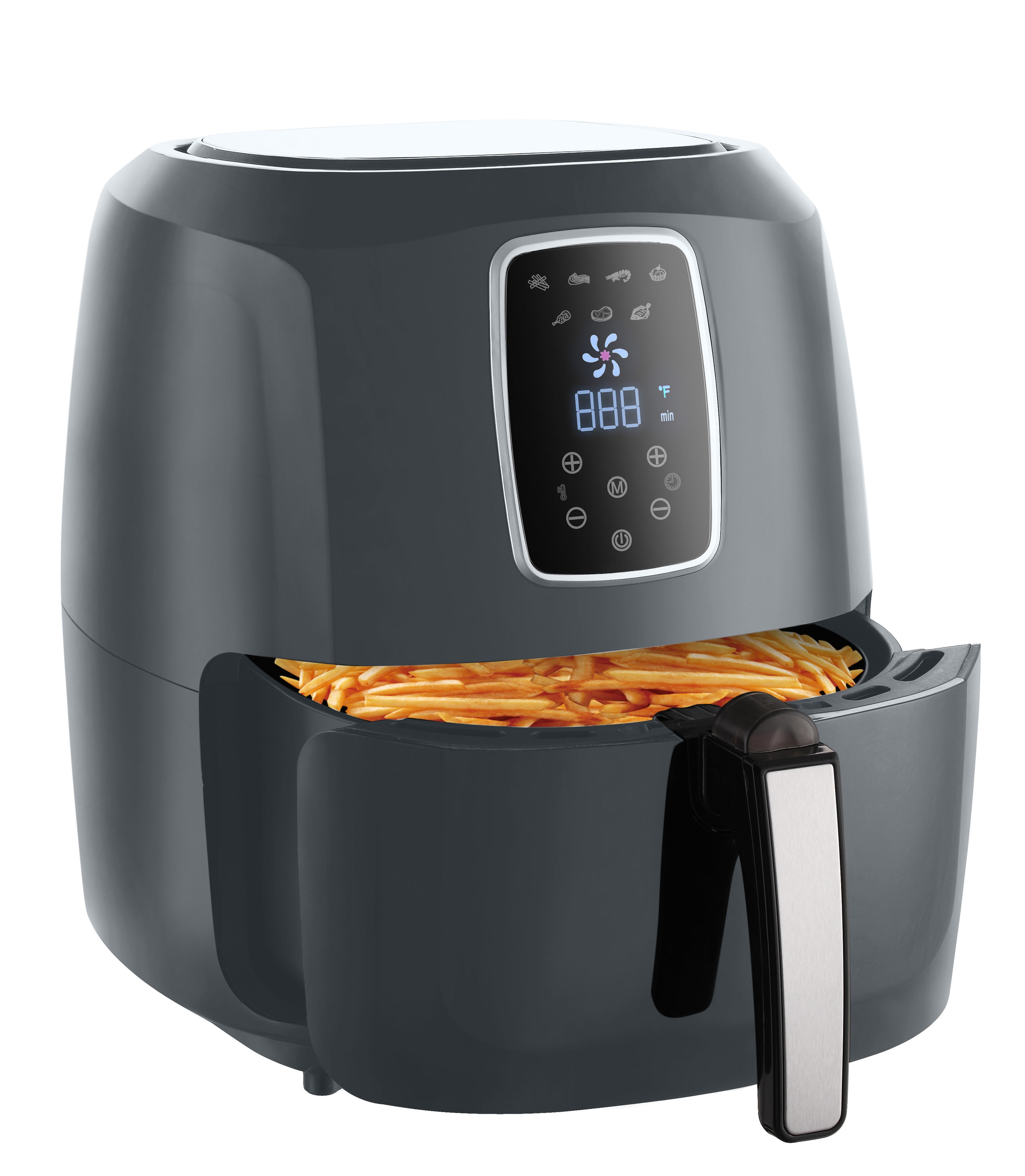 Emerald Compact Air Fryer with Temperature Control- 2L Capacity SM
