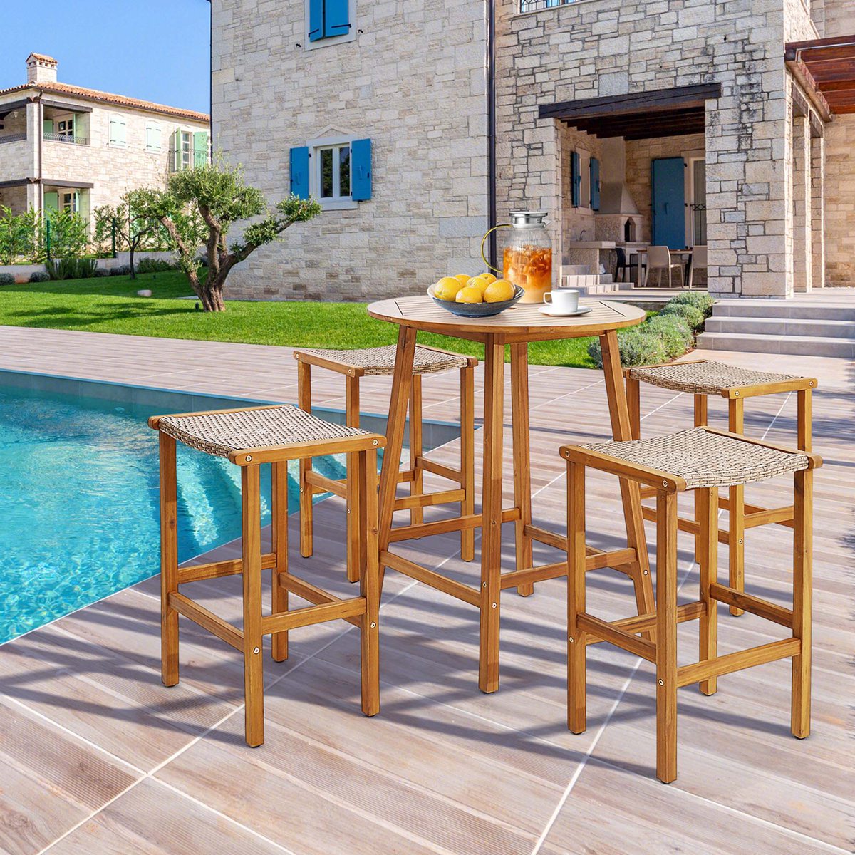 Costway HW71480-2 Patio-Chairs - View #3