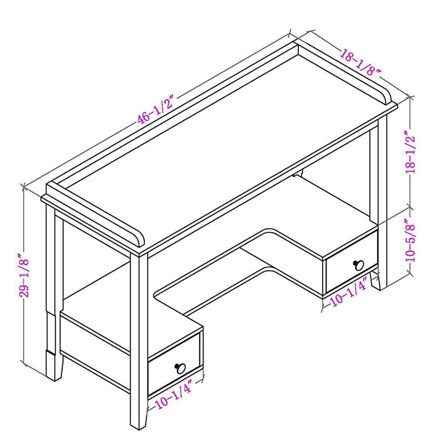 JASMODER HT-14004W desks - View #4