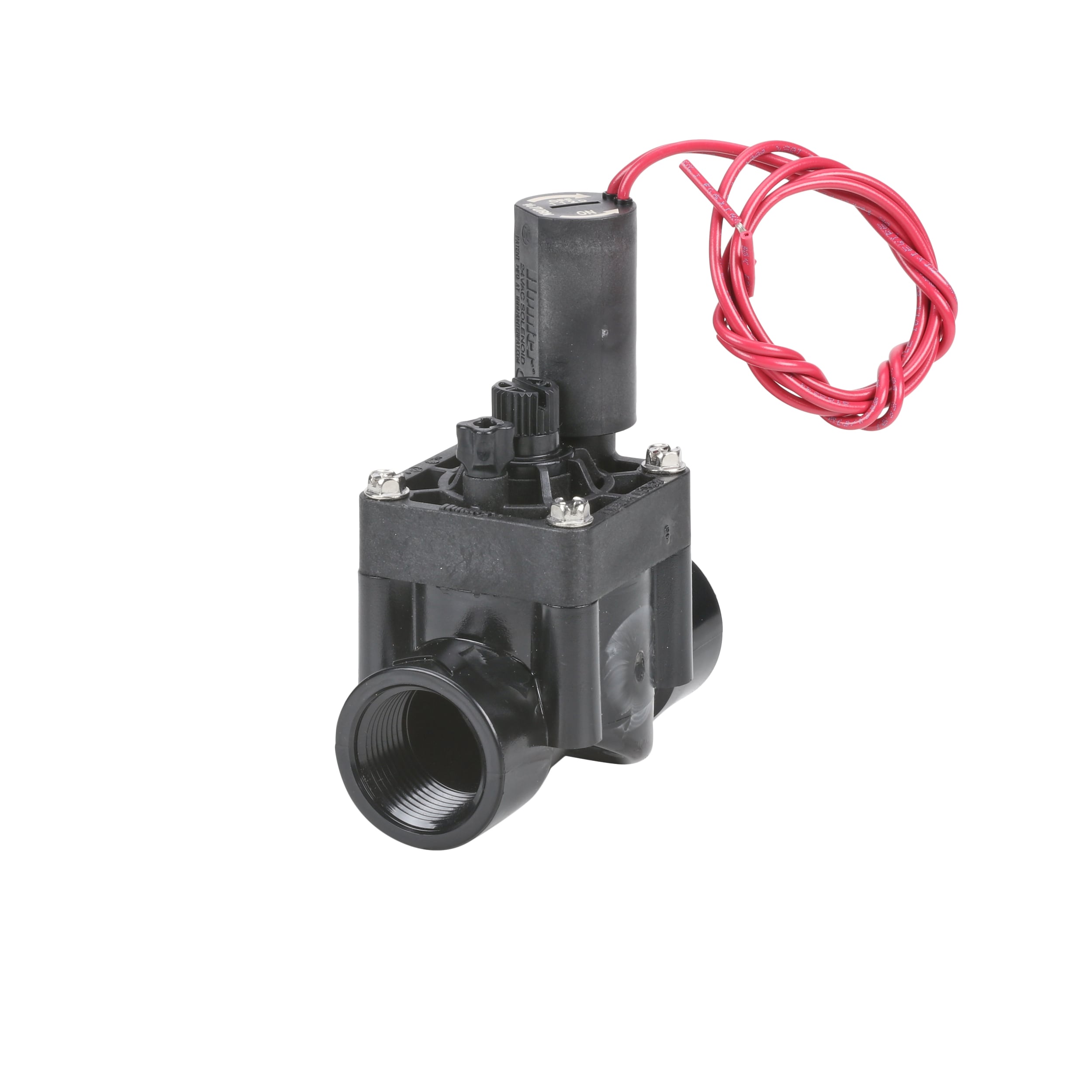 Plastic Electric inline irrigation valve Underground Sprinkler Valves at