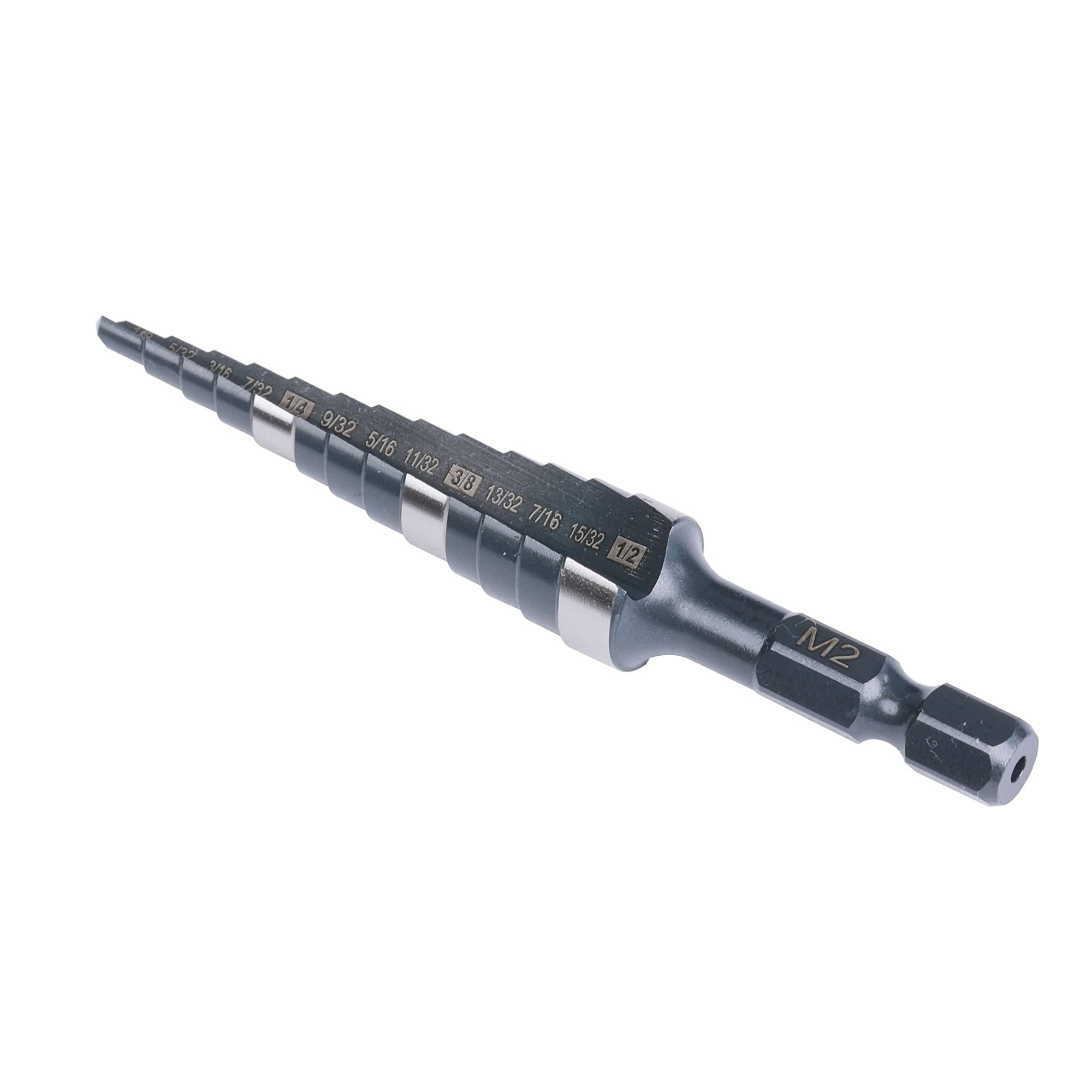 Etokfoks M2 HSS 13 Hole Sizes Drill Bit Set with 1 4 in Hex Shank and Case for Metal and Wood #LETL59O6U