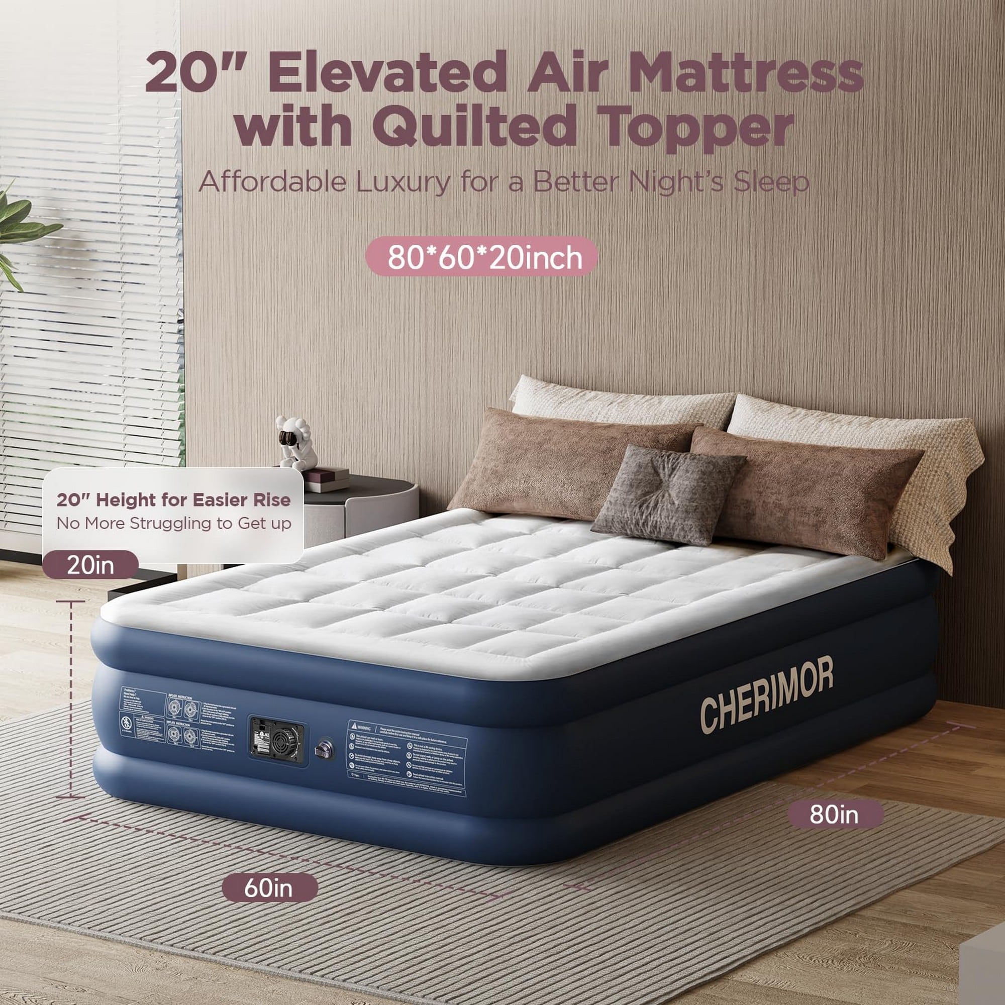 Teamson J-Q-20-BEWH Air-Mattresses - View #4