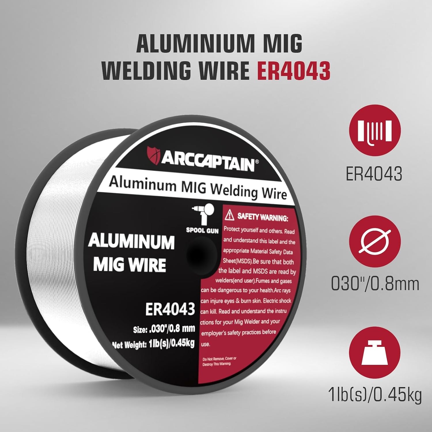 Arccaptain ARER4043-11 Consumable-Welding-Wire - View #8