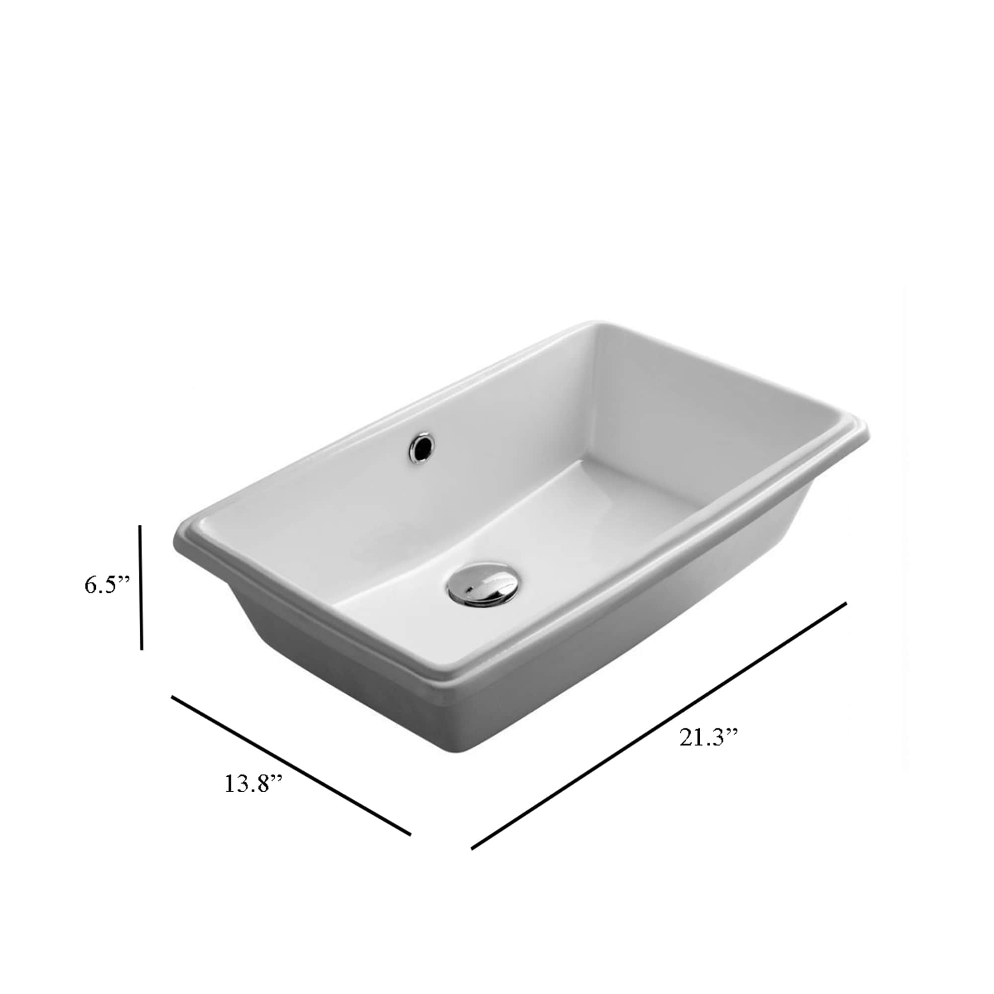 WS Bath Collections CITY 54.35 Bath-Sink - View #4