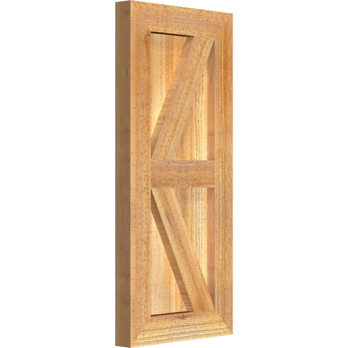 Ekena Millwork RBF06Z11X024RWR Exterior-Shutters - View #2