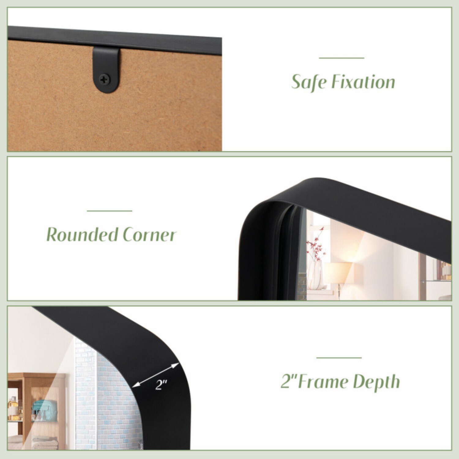 Vanityfus VA-HYA0198BK-L Decor-Mirrors - View #6