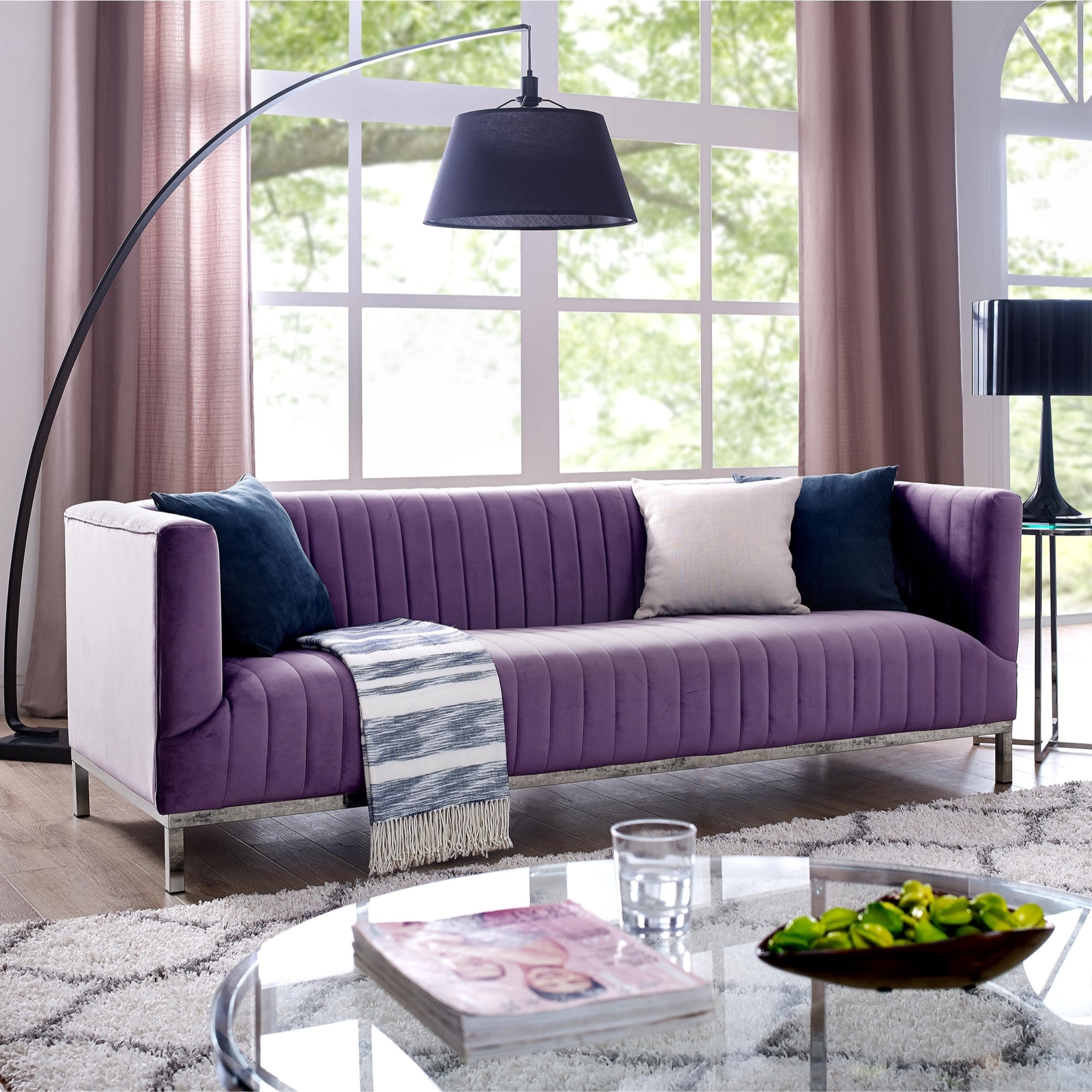 Inspired Home SA65-02PL-LS Sofas-Loveseats - View #2