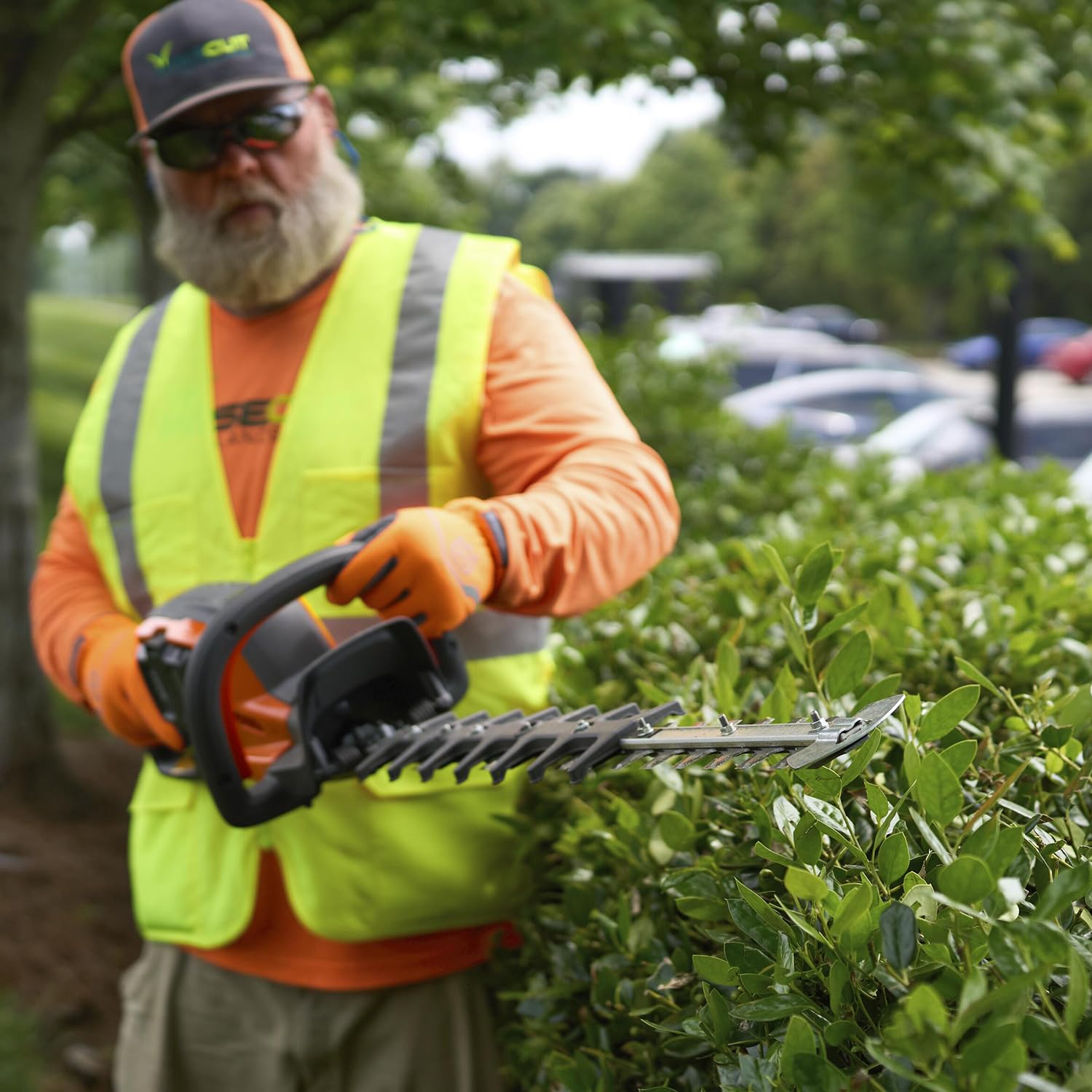 Adrinfly LAD0819D385 Cordless-Hedge-Trimmers - View #2