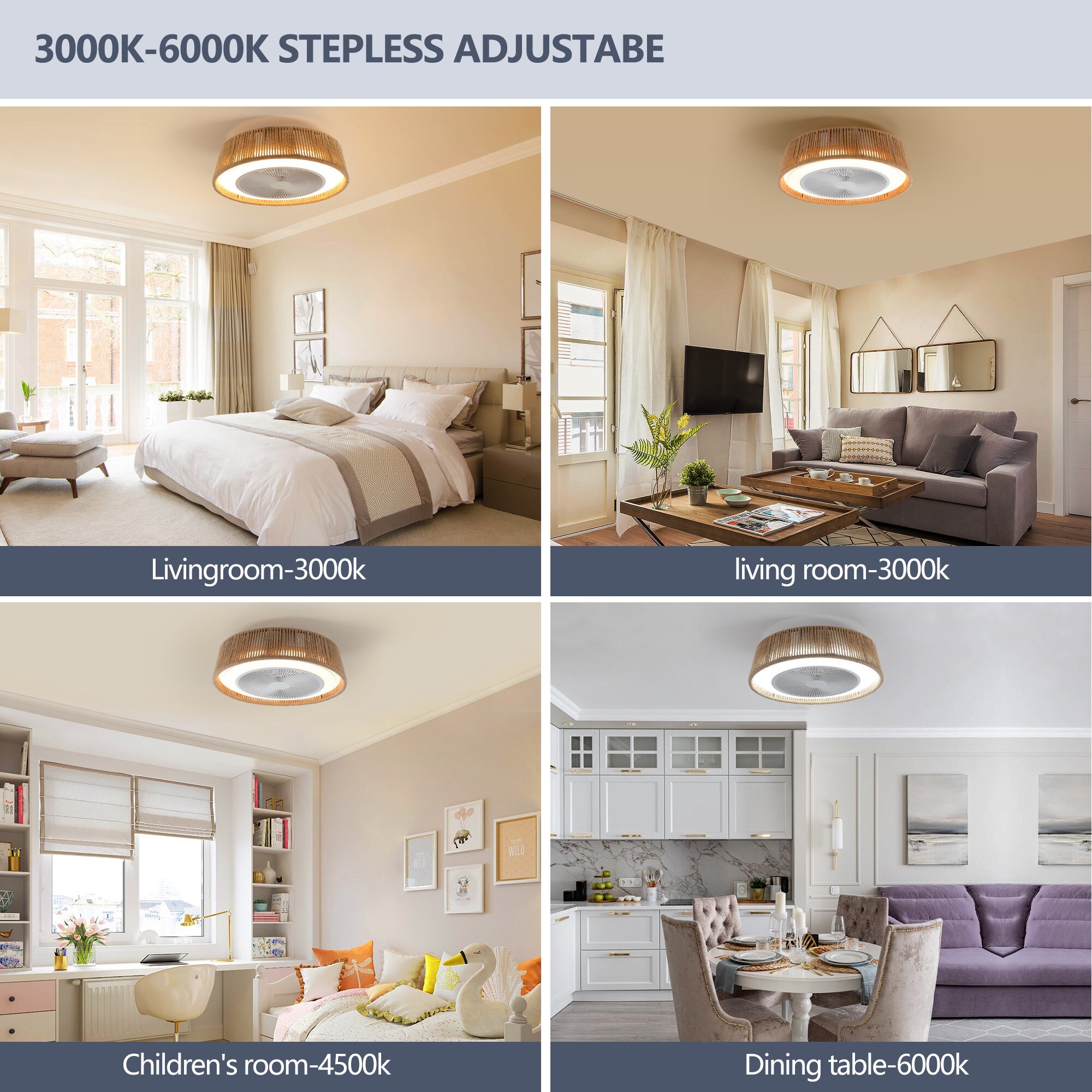 Cuschoice LWFQX-83-SPP Ceiling-Fans - View #9