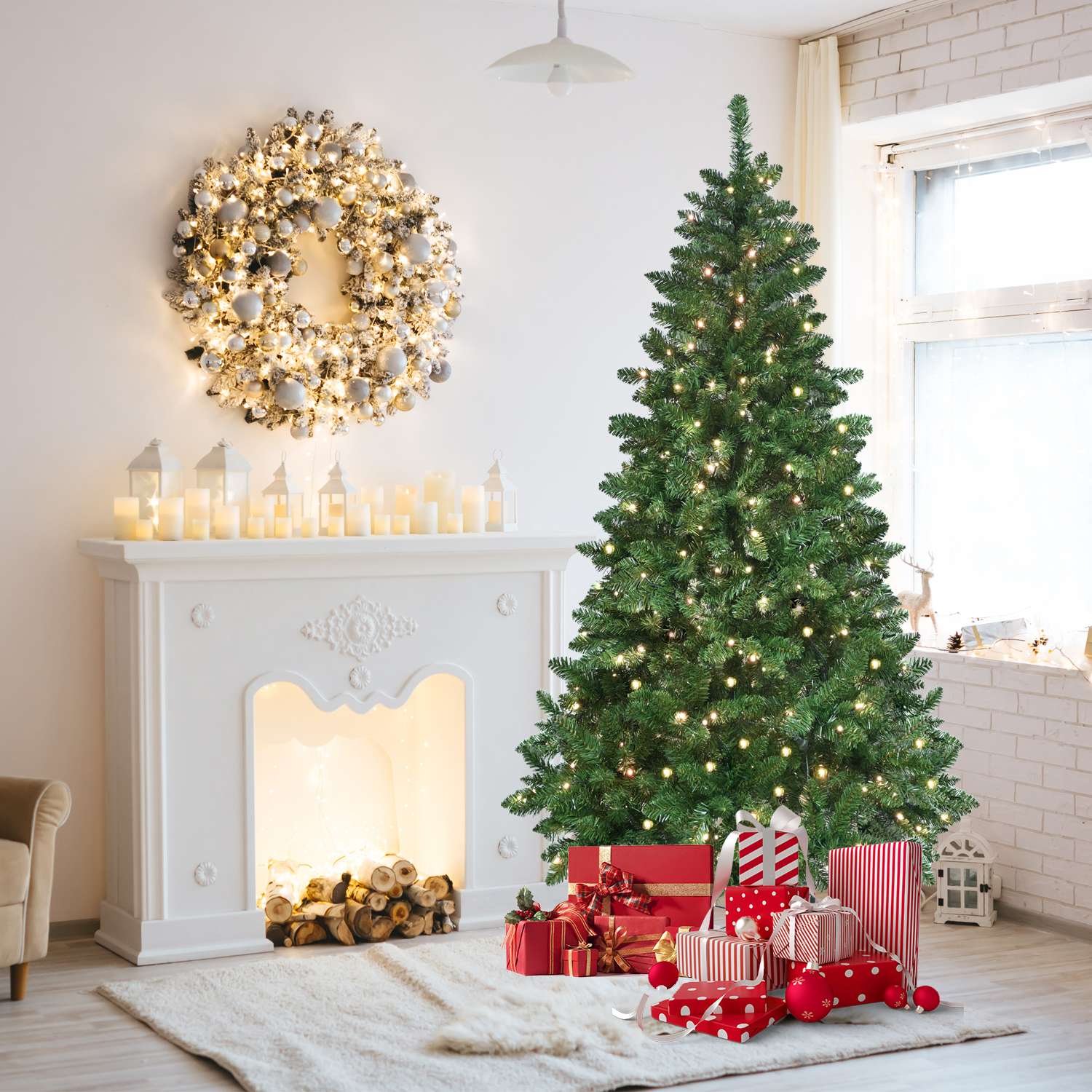 VERYKE LL-CST086 Artificial-Christmas-Trees - View #8