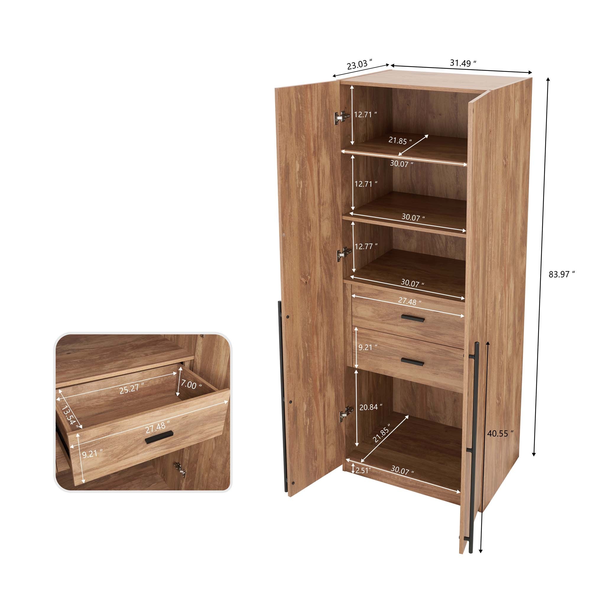 Manhattan Comfort WC001-GB armoires - View #3