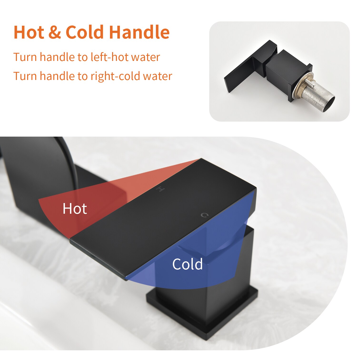 WELLFOR SPA-1729B Roman-Tub-Faucets - View #8