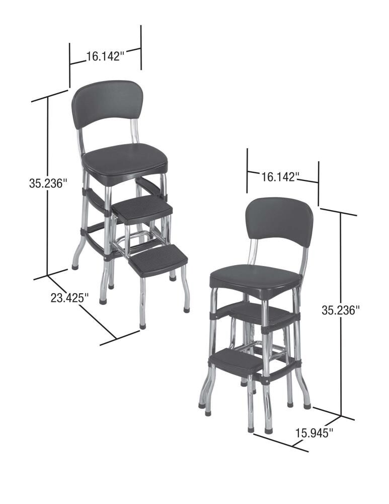 Sliding best sale step stool