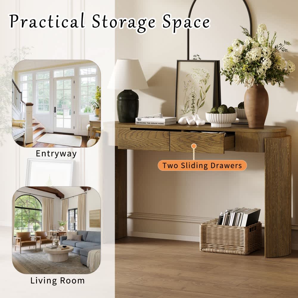 Coolbibila ELI-CONSOLE-PINE Console-Sofa-Tables - View #6