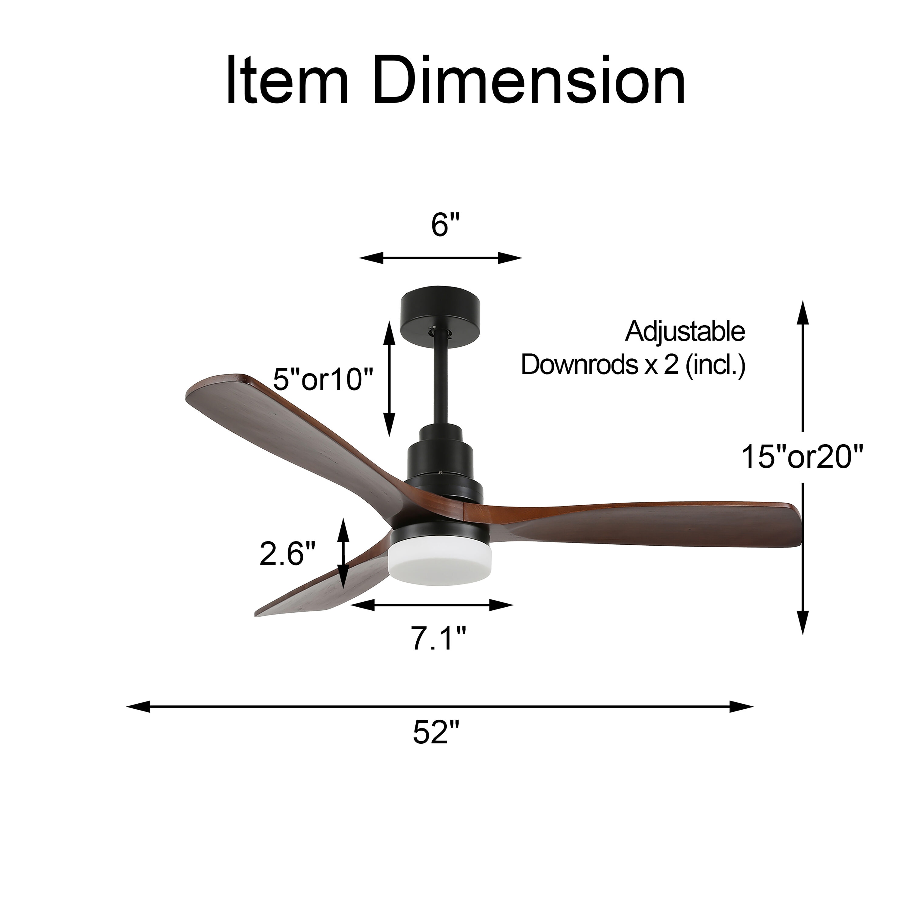 Oaks Decor DC5209 Ceiling-Fans - View #12