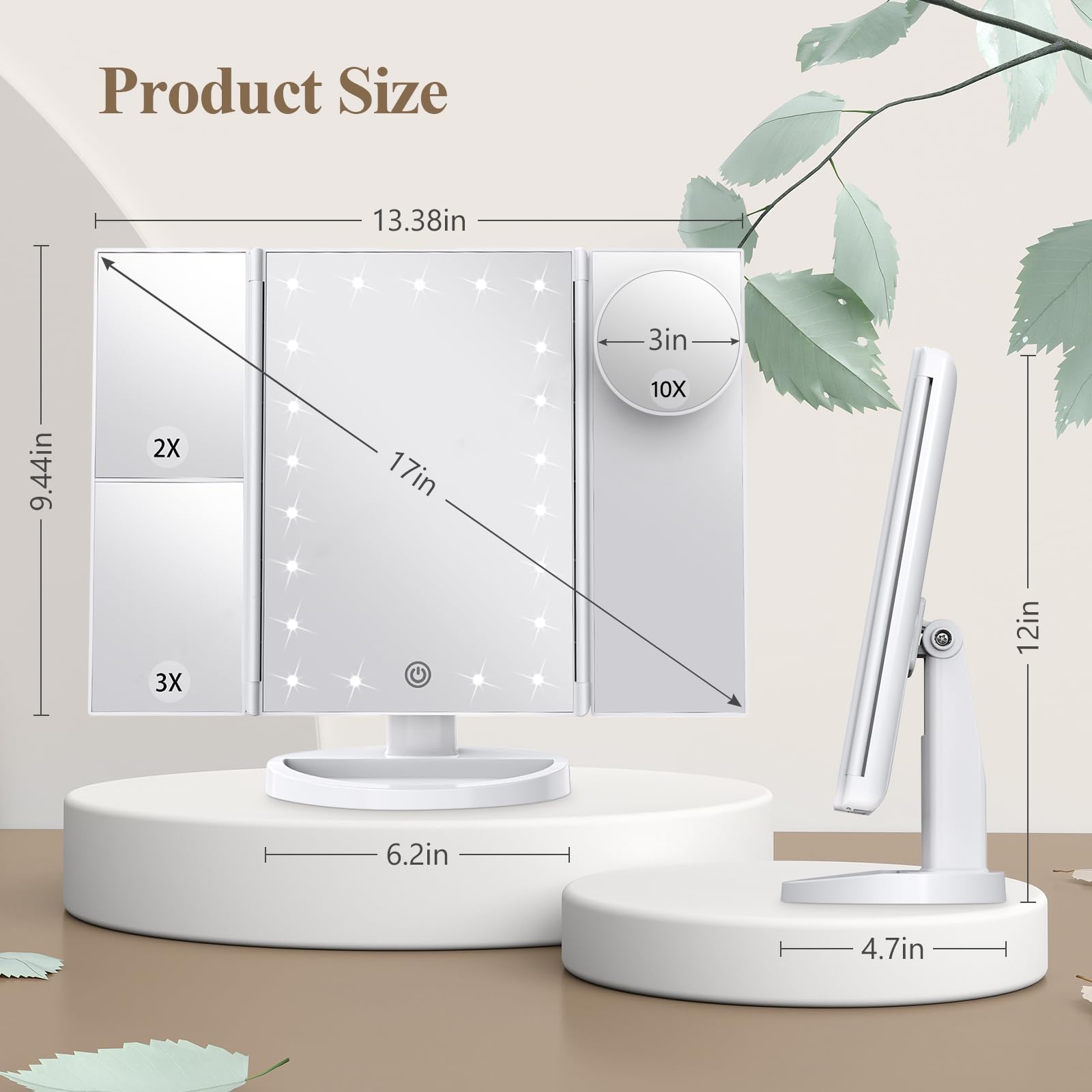 Vrbgify LVG0403V34 Makeup-Mirrors - View #6