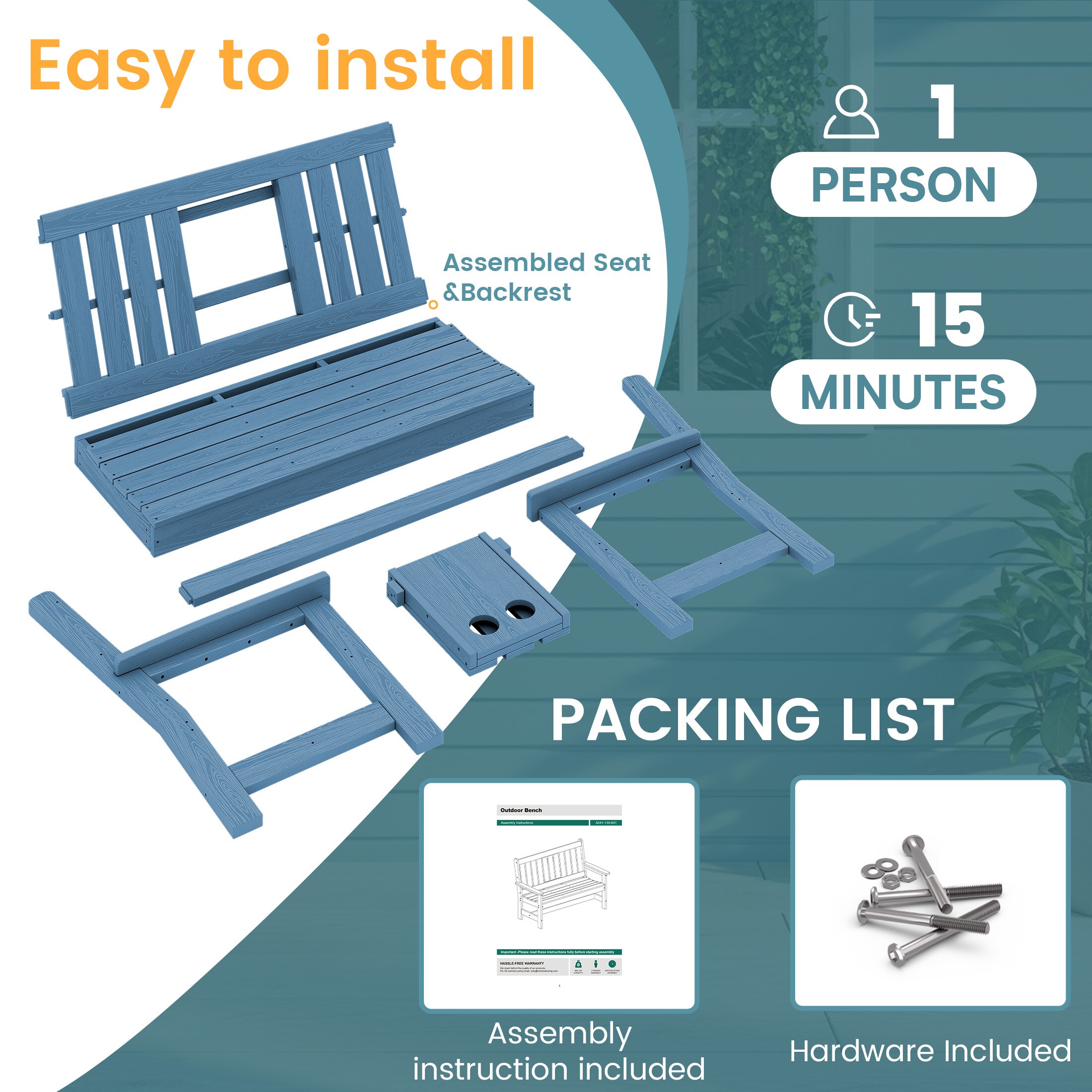 JEAREY XJG3JT-BN benches - View #5