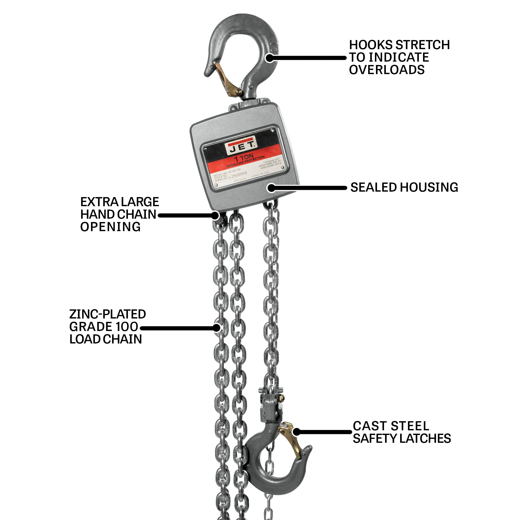 JET JT9-133115 Chain-Accessories - View #3