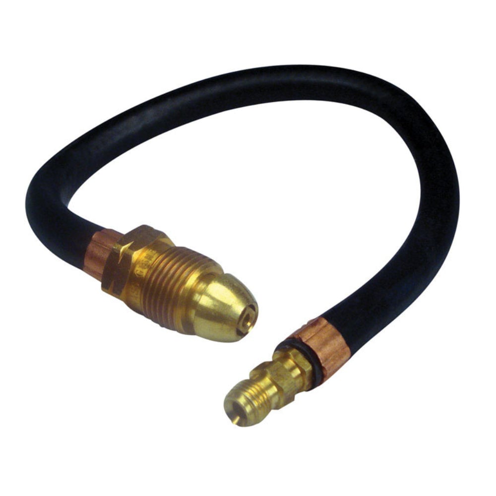 US Hardware 15 in Pigtail Propane Hose Connector Rubber 1/4 in ID 1 Pack RV 339B #8105975