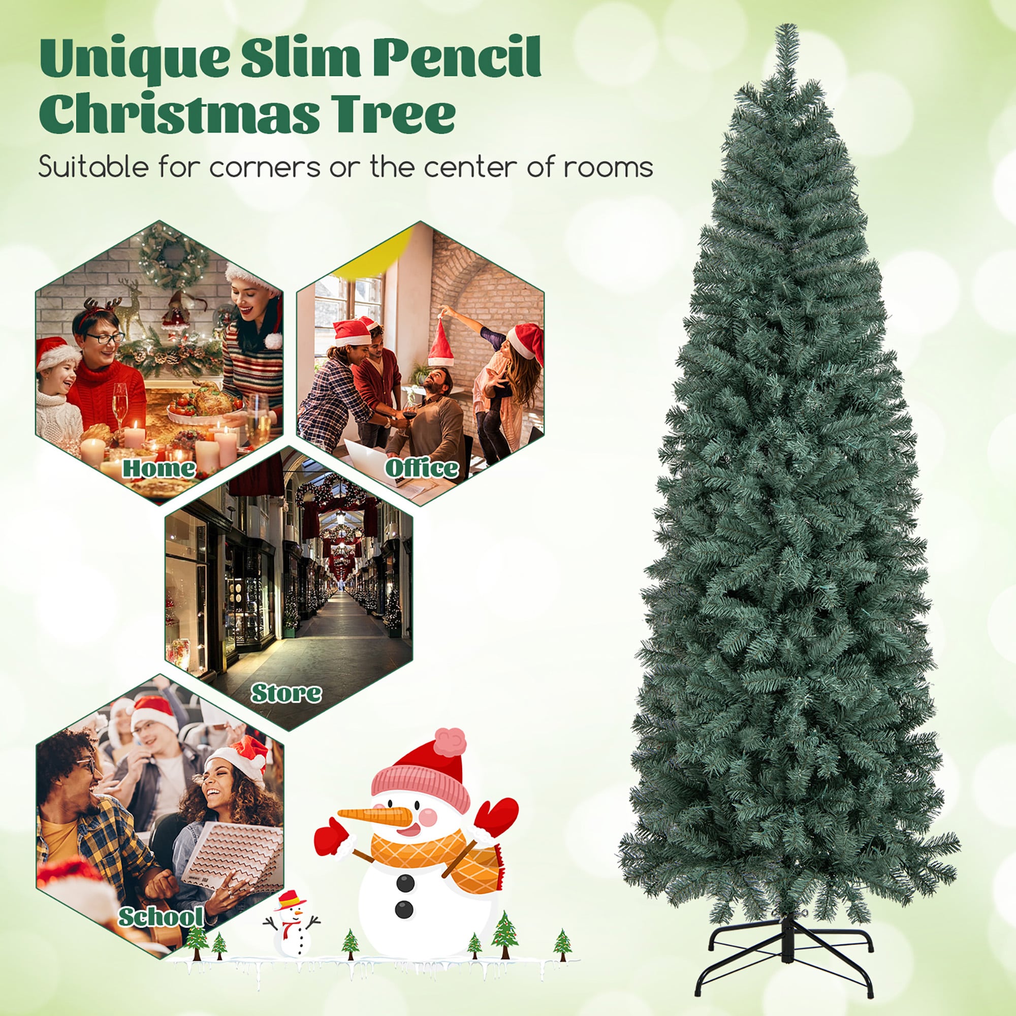Forclover HYFW-TR814 Artificial-Christmas-Trees - View #8