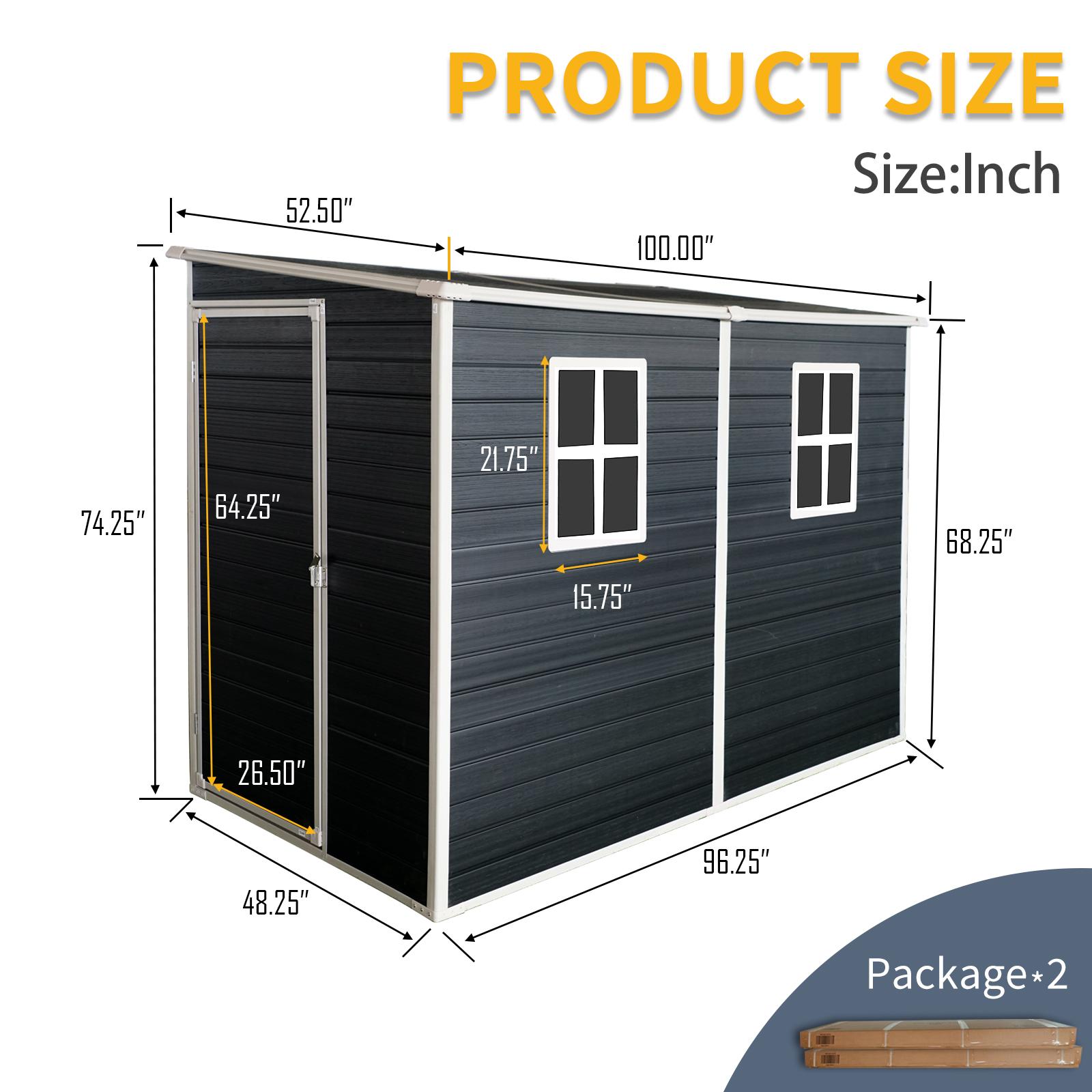 Bayfeve BF-54044-SD Vinyl-Resin-Storage-Buildings - View #8