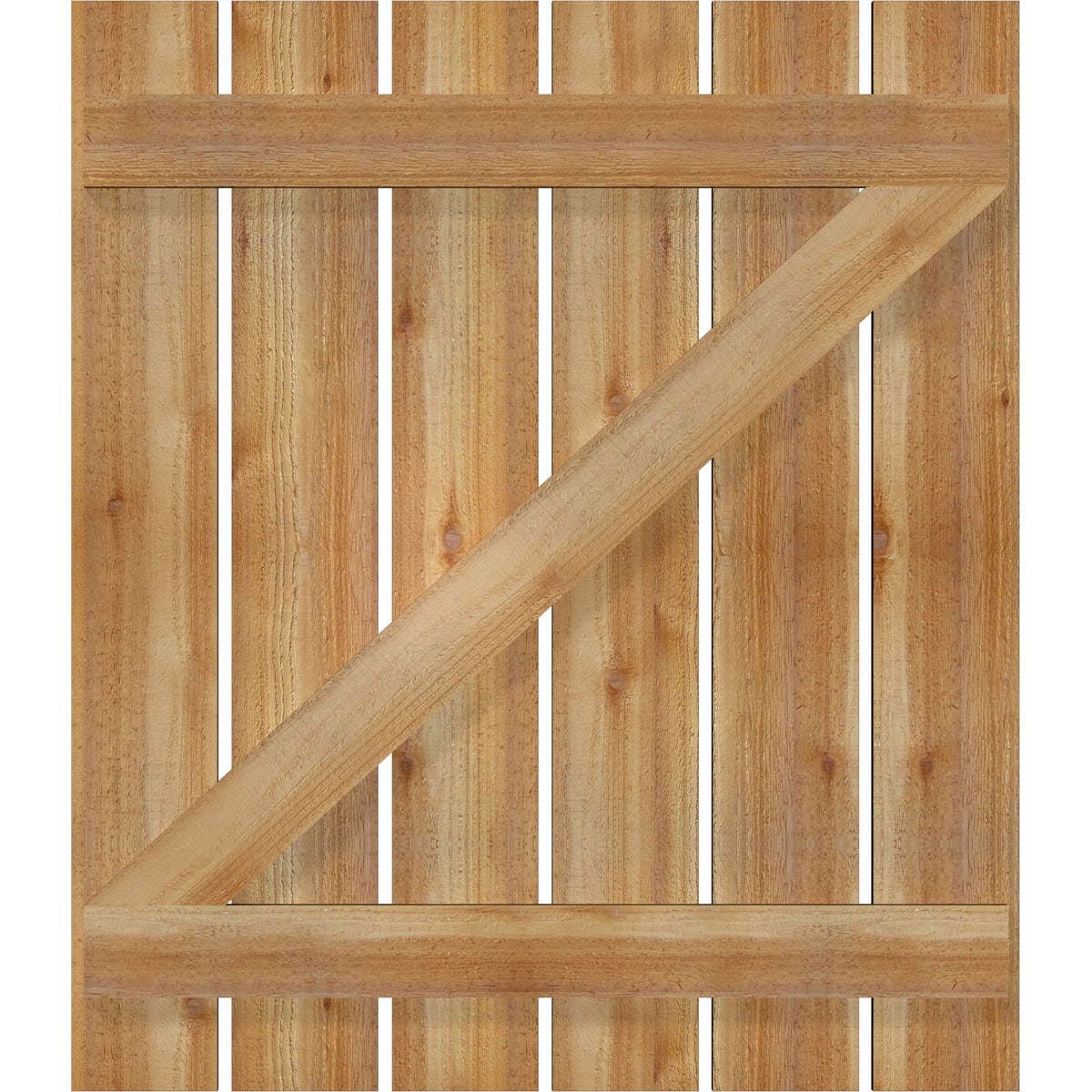 Ekena Millwork RBS06Z35X040RWR Exterior-Shutters - View #5