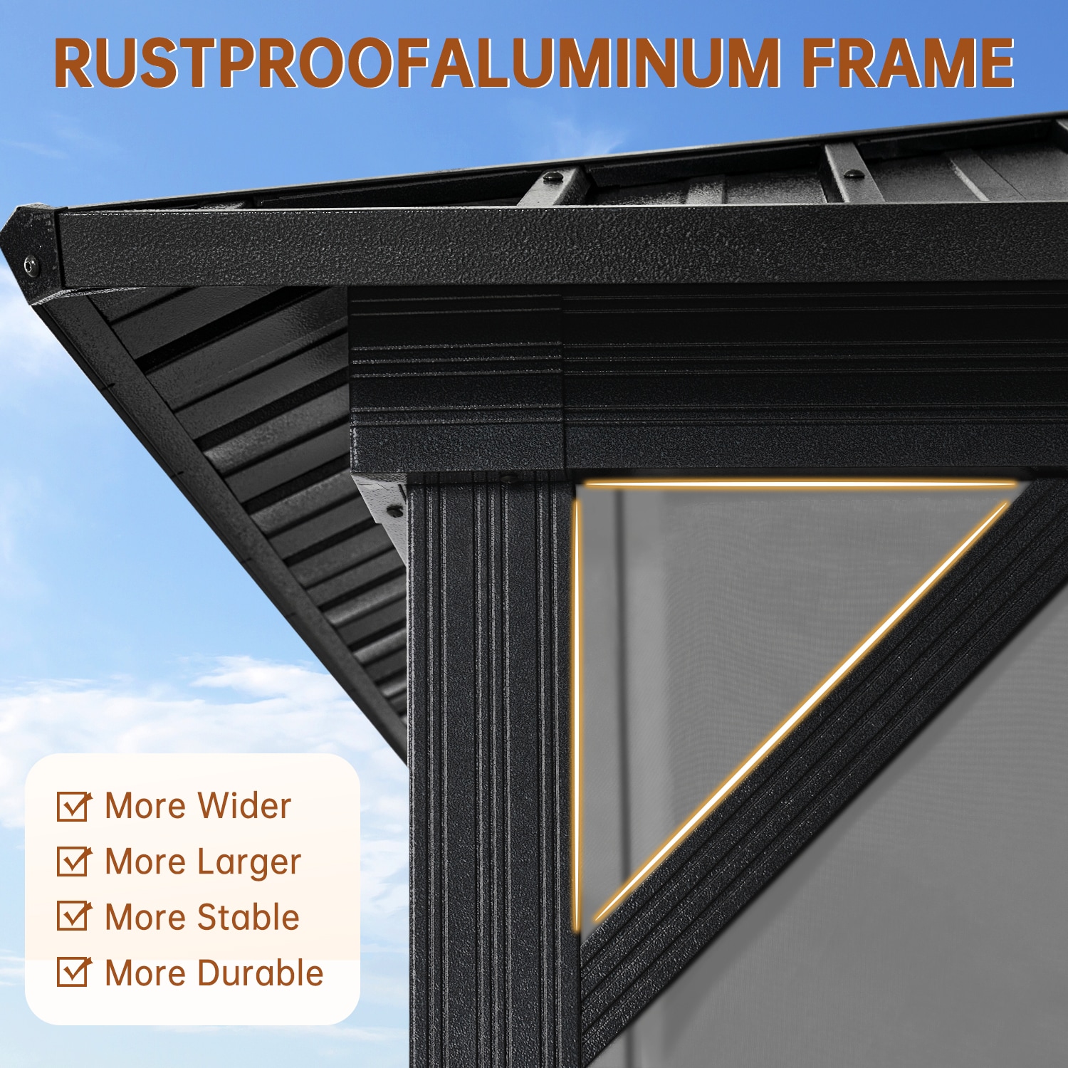 Bapipro BPIG05G53 Wood-Resin-Gazebos - View #3