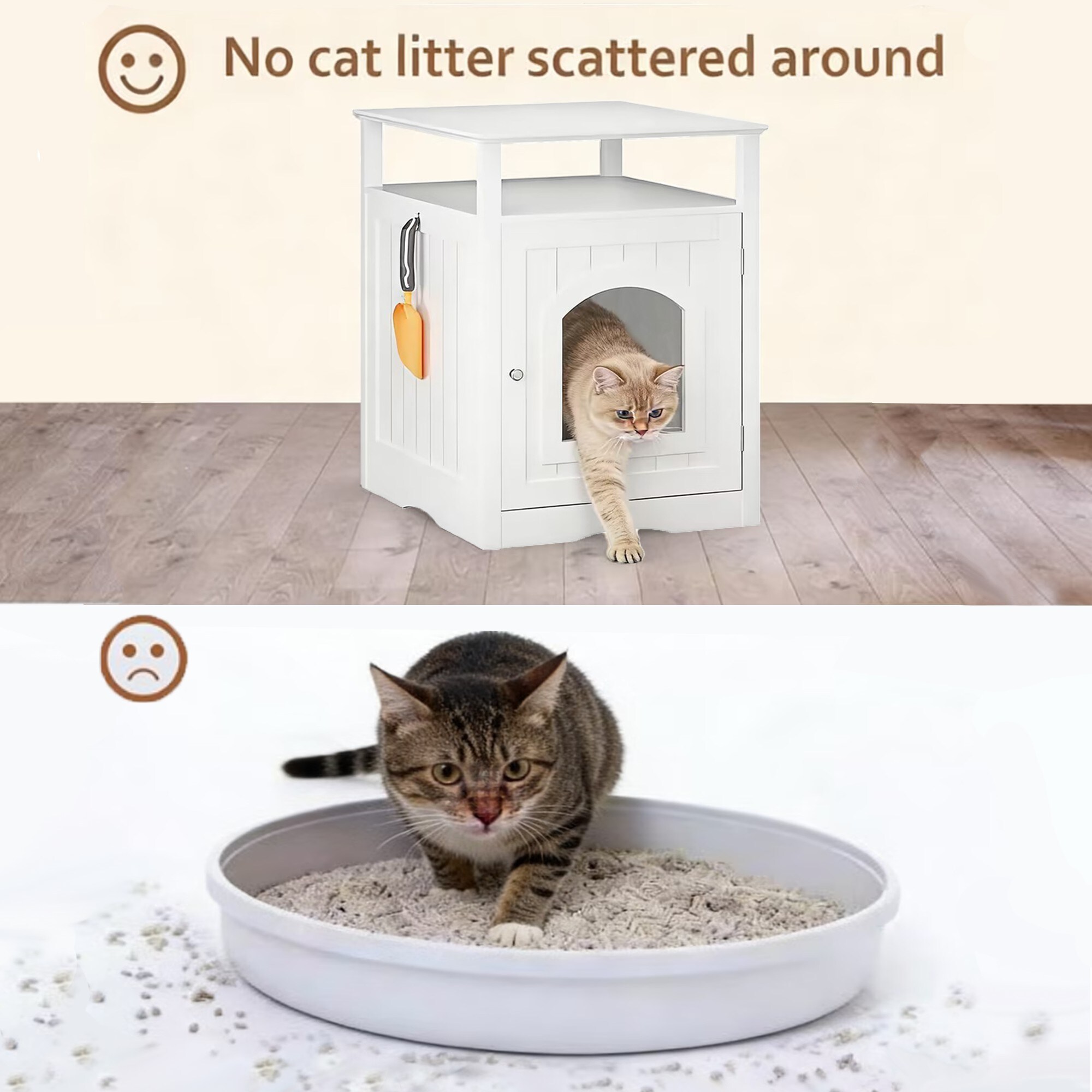 Clihome CL-MN89334 Cat-Litter-Box - View #5