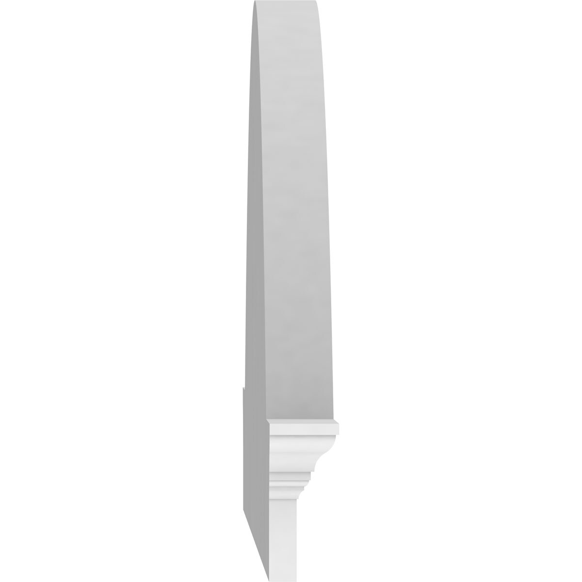 Ekena Millwork PEDPS086X225SGF00 Exterior-Window-Trim - View #4