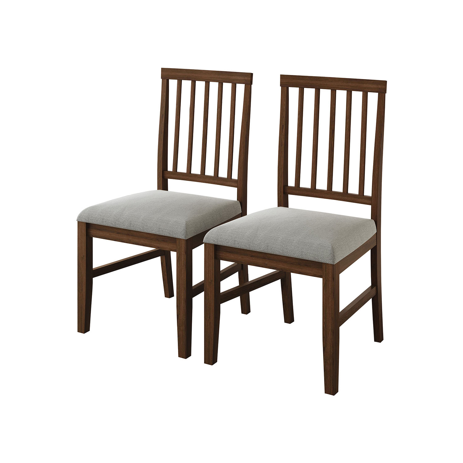 ChaletPosh C3117US-BN-WD-2X Dining-Chairs - View #3