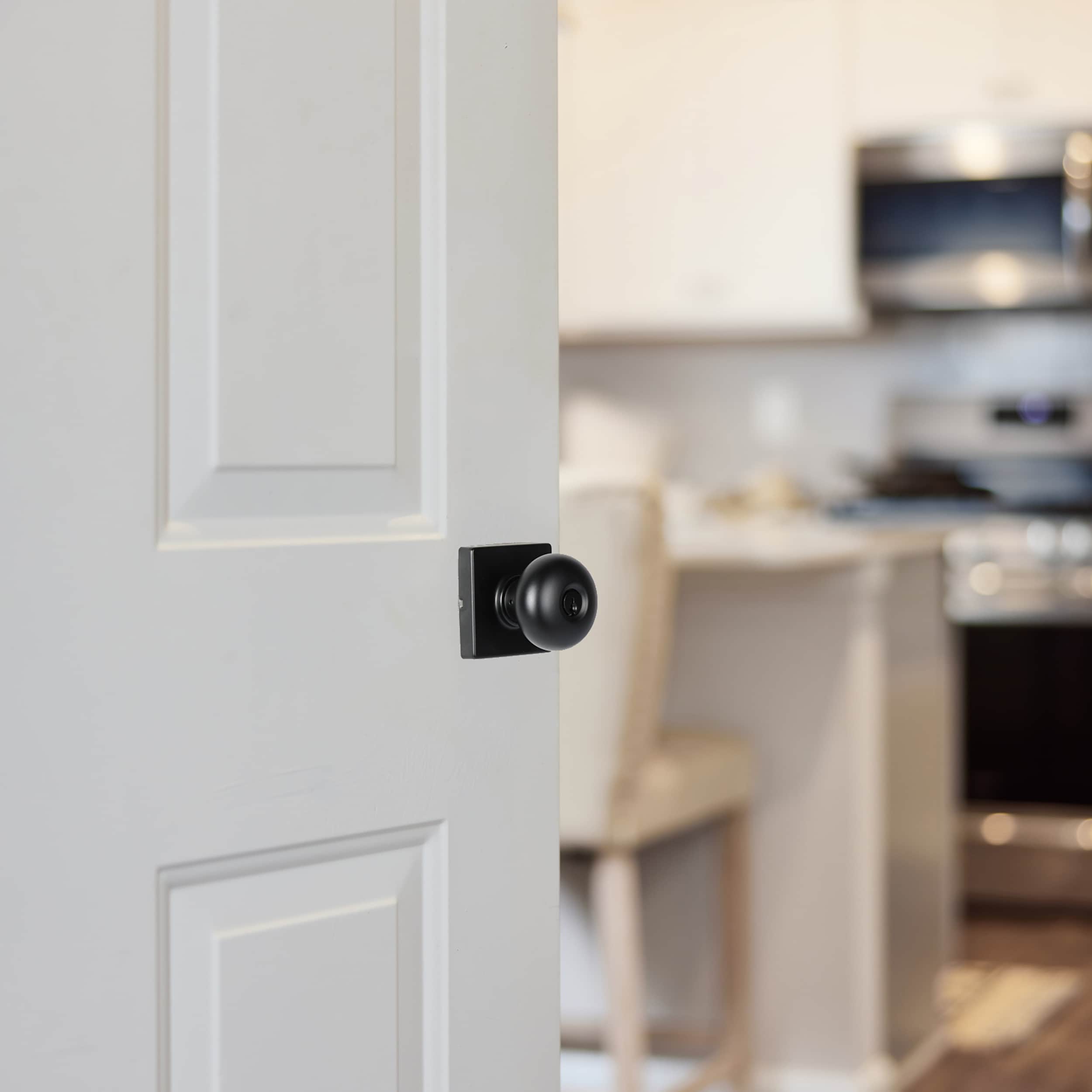 Sure-Loc Hardware DU107-SQ FBL Door-Knobs - View #3