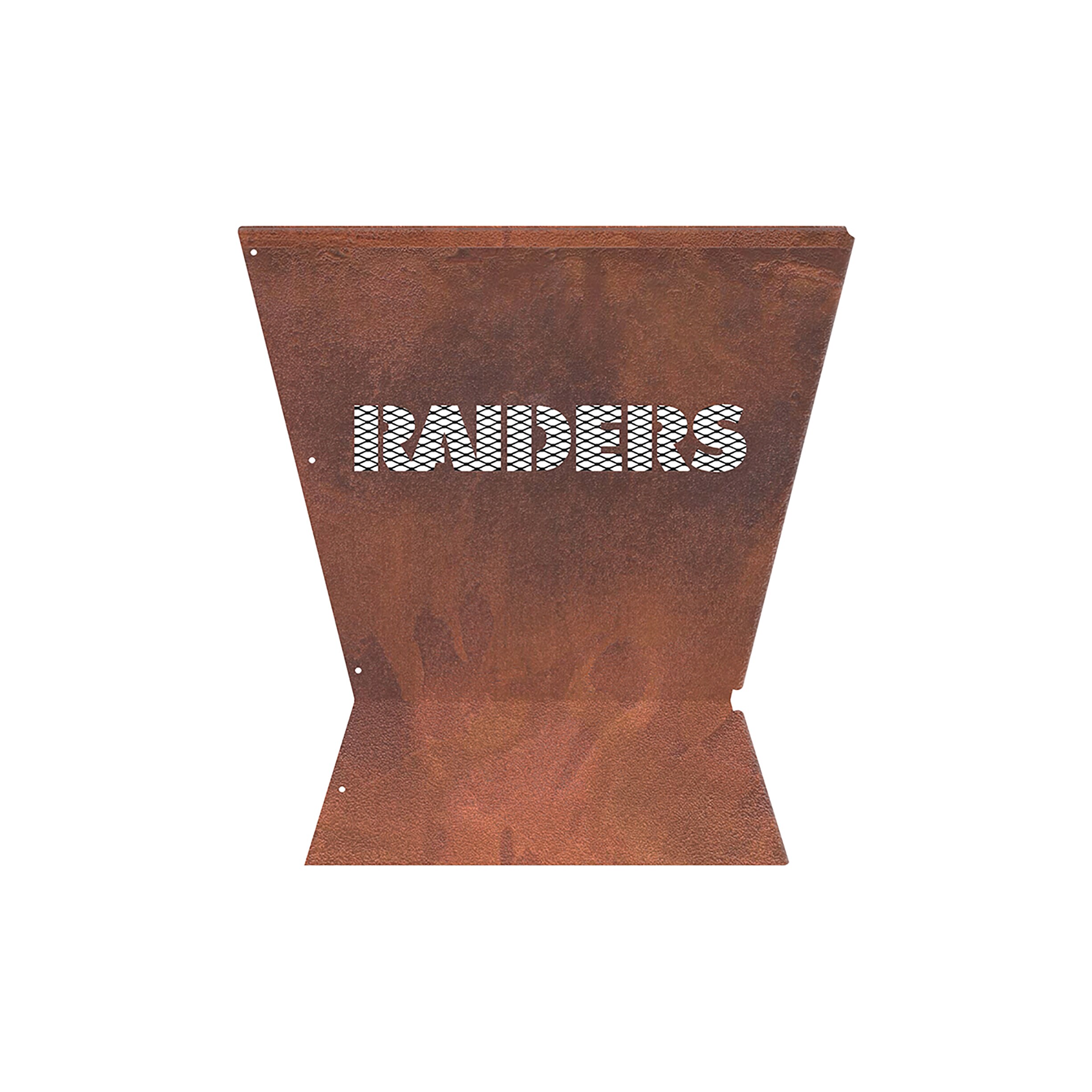 Blue Sky Outdoor Living BFP2926-OR Las Vegas Raiders Badlands 29.5-in W Patina Steel Wood-Burning Fire Pit