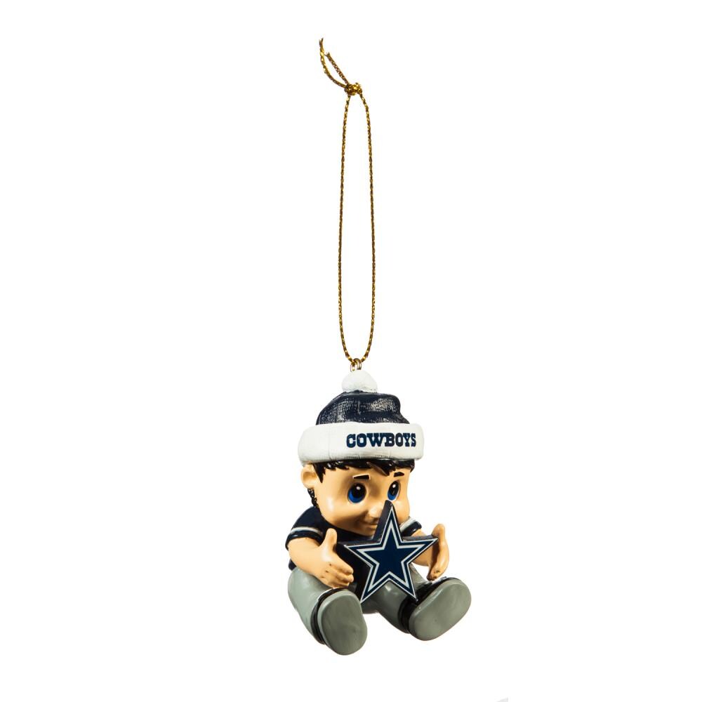 Team Sports America Dallas Cowboys Blue Assorted Indoor Ornament