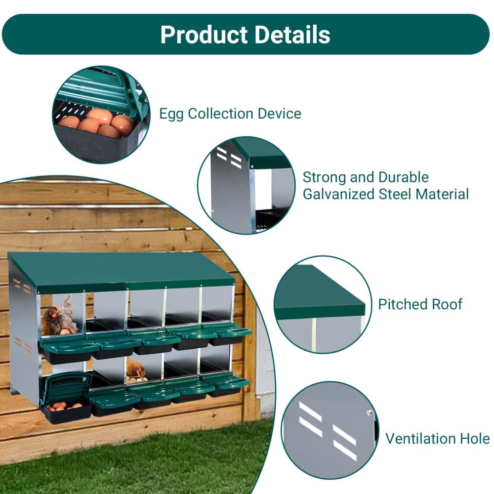 Qeetex WLS-PHO-15FEBJQY Chicken-Coops-Rabbit-Hutches - View #6